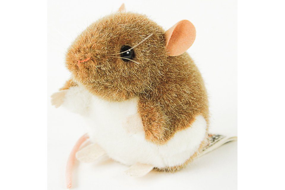 Kösen Kuscheltier »Maus 8 cm braun-weiß« kaufen | OTTO