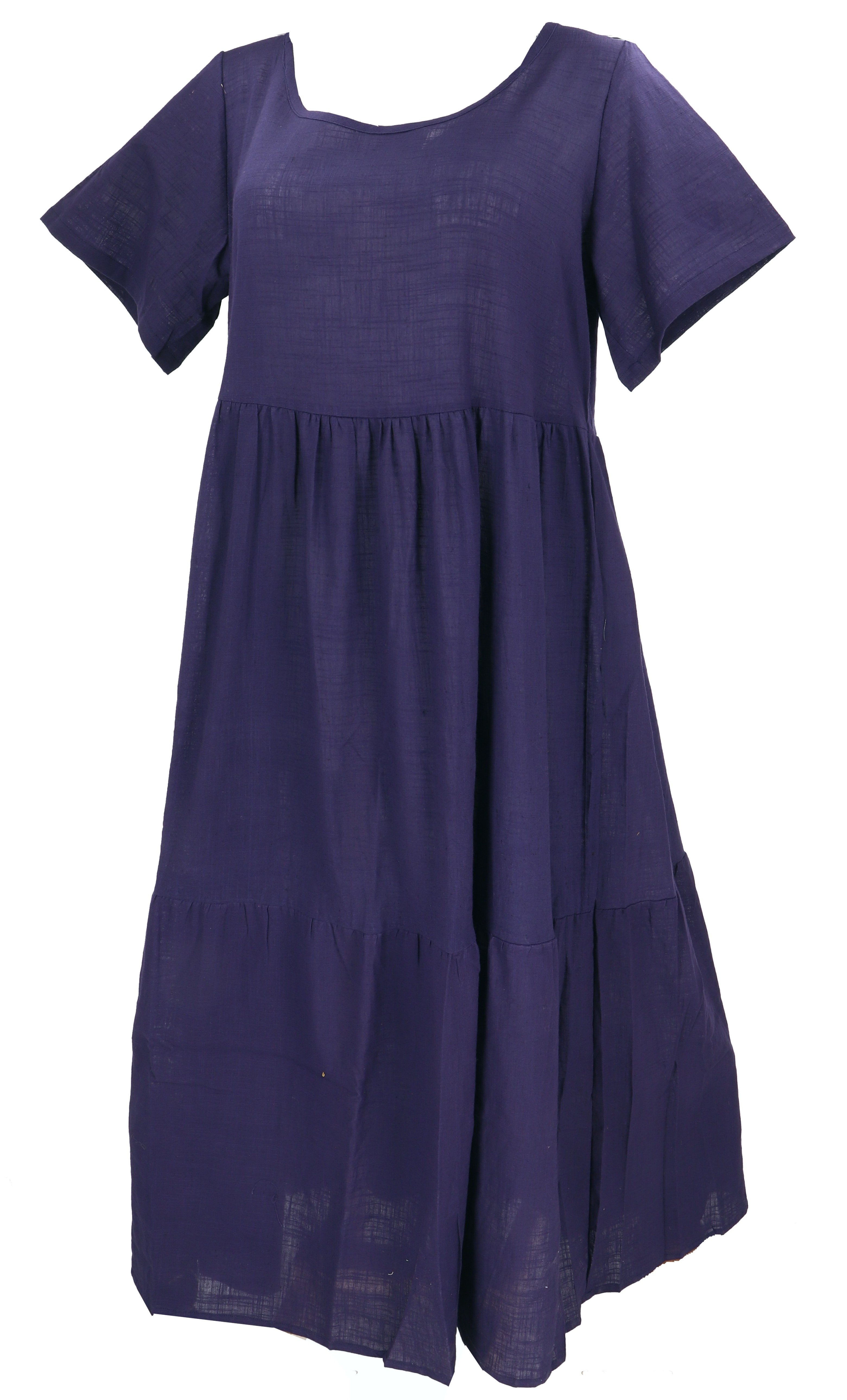 Guru-Shop Midikleid Boho Baumwoll Maxikleid, luftiges günstig online kaufen