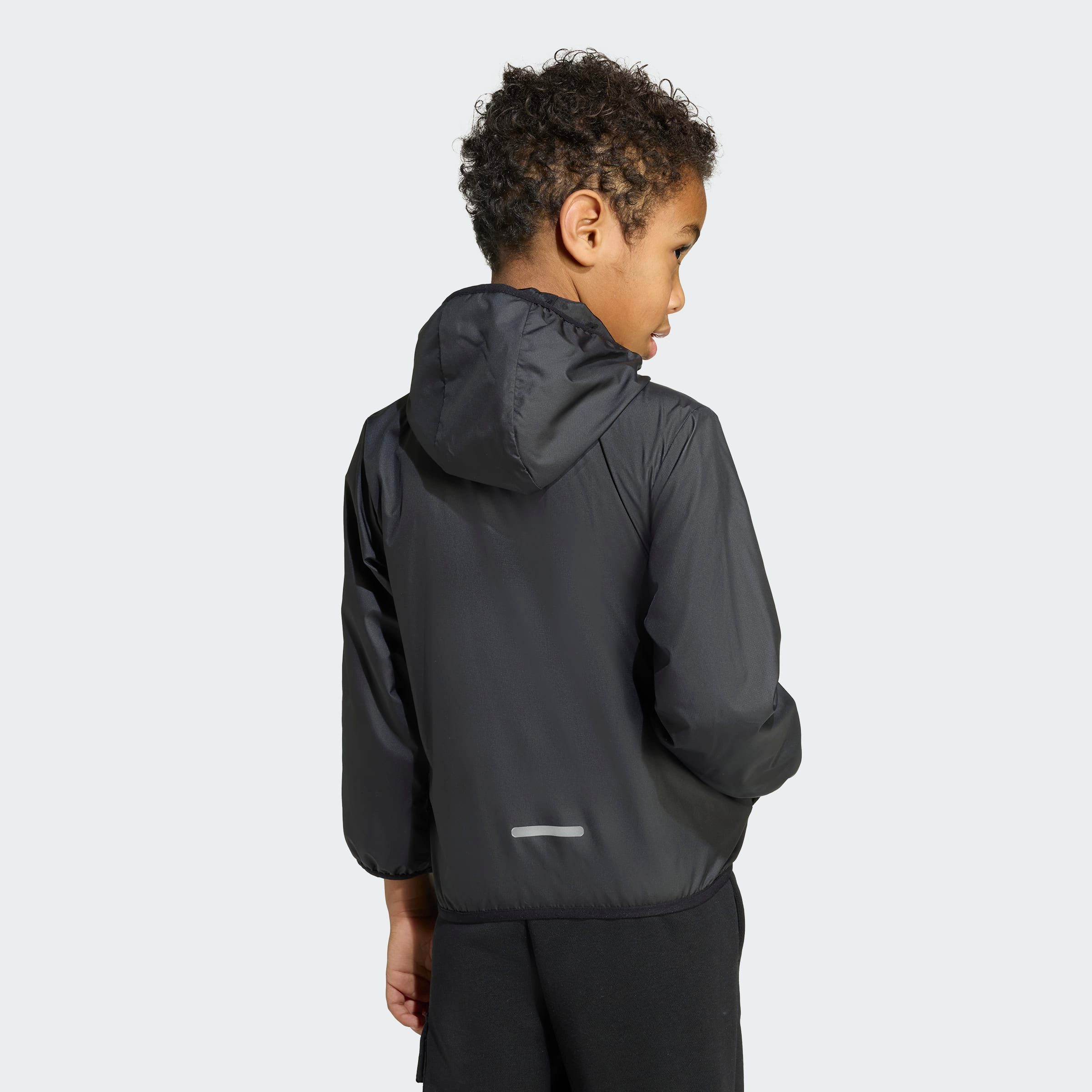 adidas Sportswear Windbreaker TIBERIO KINDER für Kinder, mit Reißverschluss, sportlicher Stil, aus Polyester