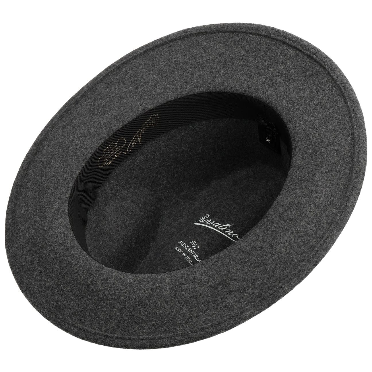 Borsalino Filzhut (1-St) Wollfilzhut mit Ripsband, Made in Italy