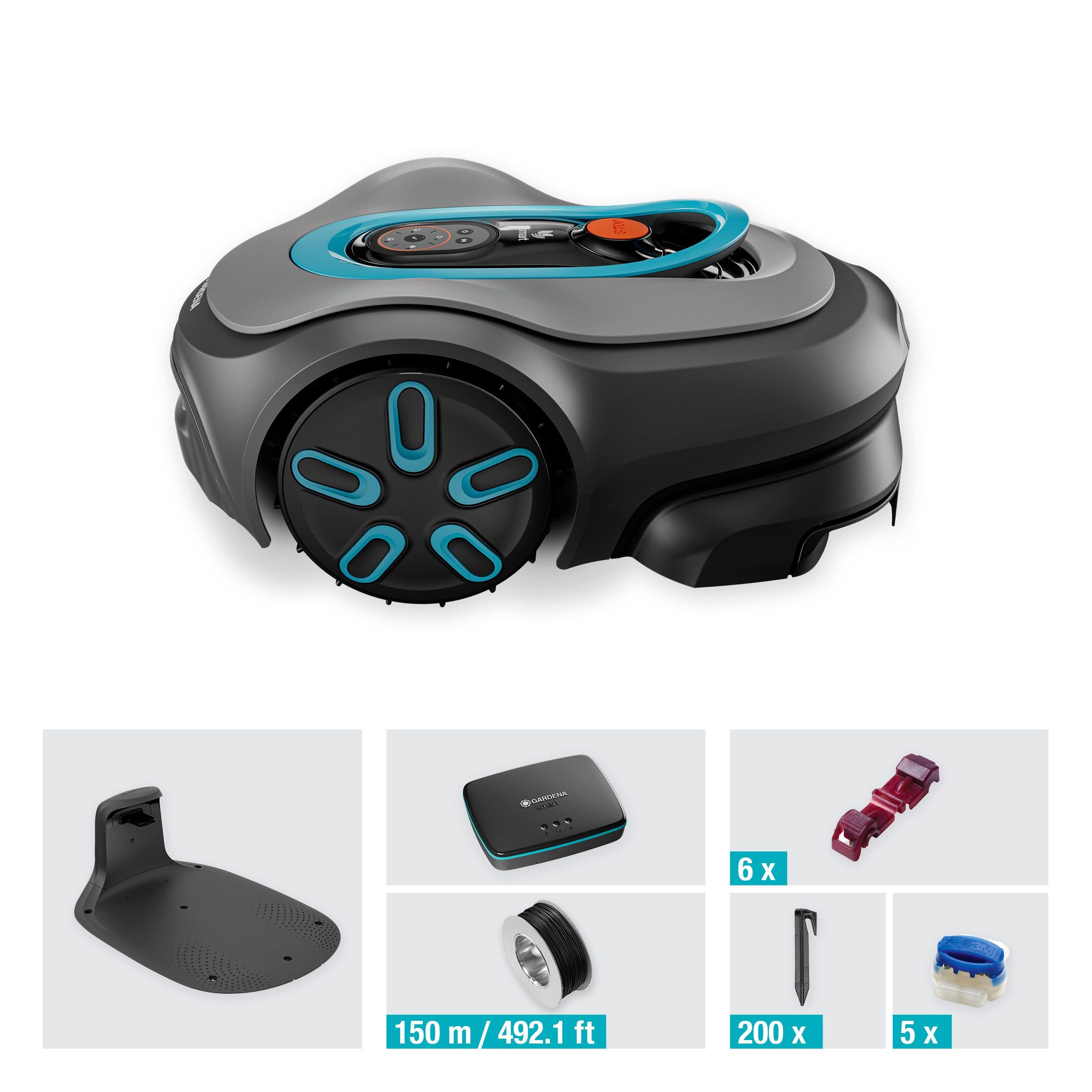 GARDENA Rasenmähroboter smart SILENO pr...