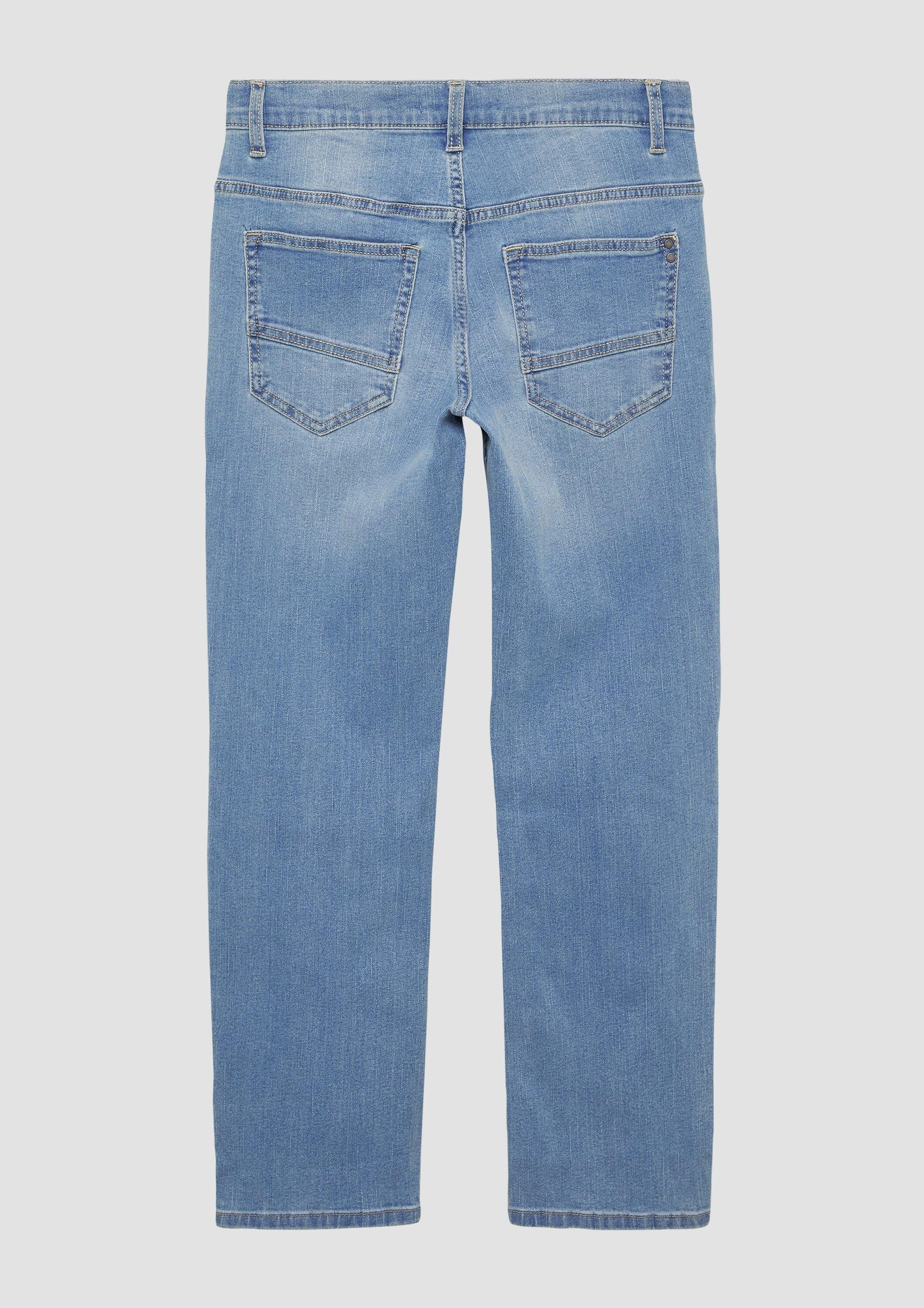 s.Oliver Regular-fit-Jeans Jeans-Hose PETE Jeans Pete / Regular Fit / Mid Rise / Straight Leg