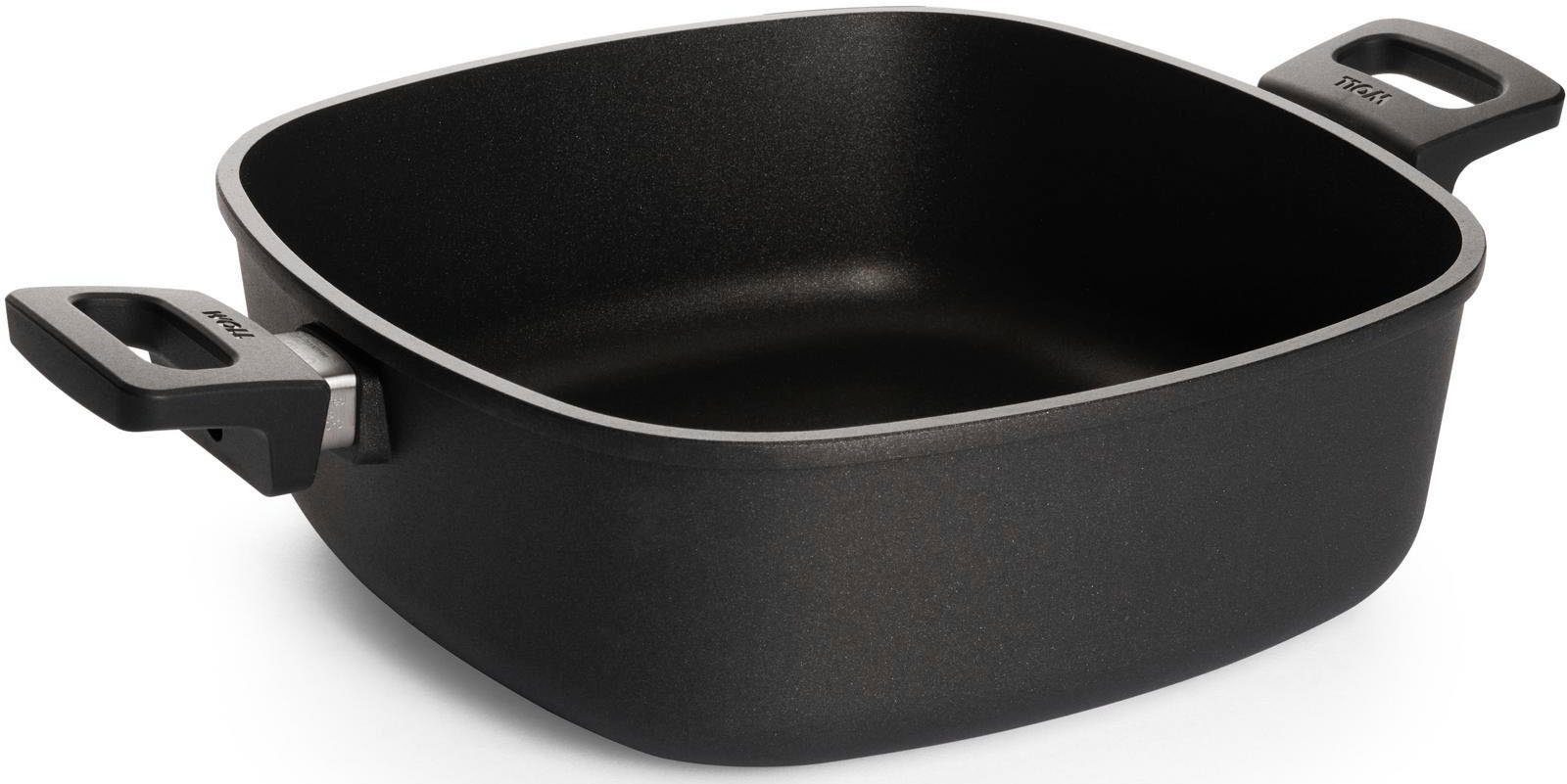 WOLL MADE IN GERMANY Bratpfanne Nowo Titanium, Aluminiumguss, 28x28 cm, Induktion, Made in Germany