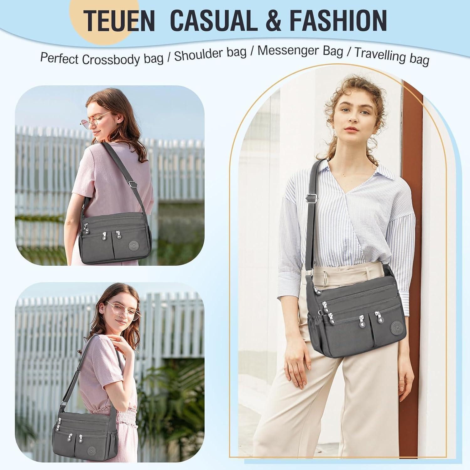 LuxusKollektion Umhängetasche Crossbody Bag Damen Große Kapazität Wasserdic günstig online kaufen