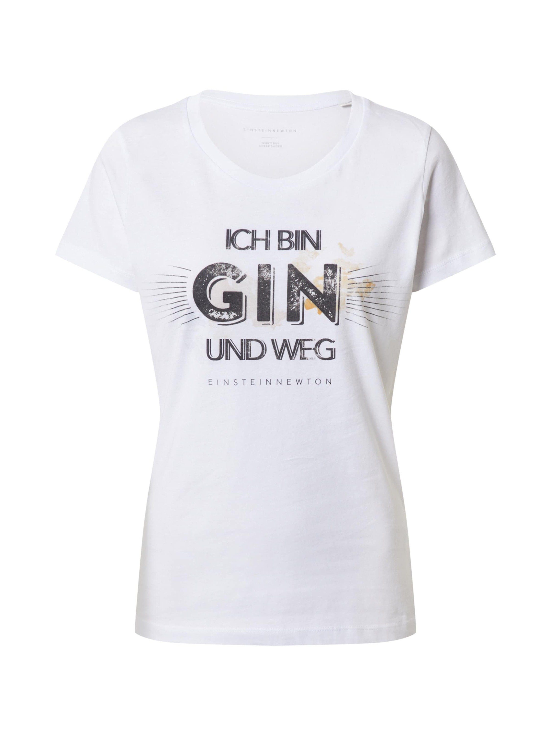 EINSTEIN & NEWTON T-Shirt Gin Weg (1-tlg) Plain/ohne Details