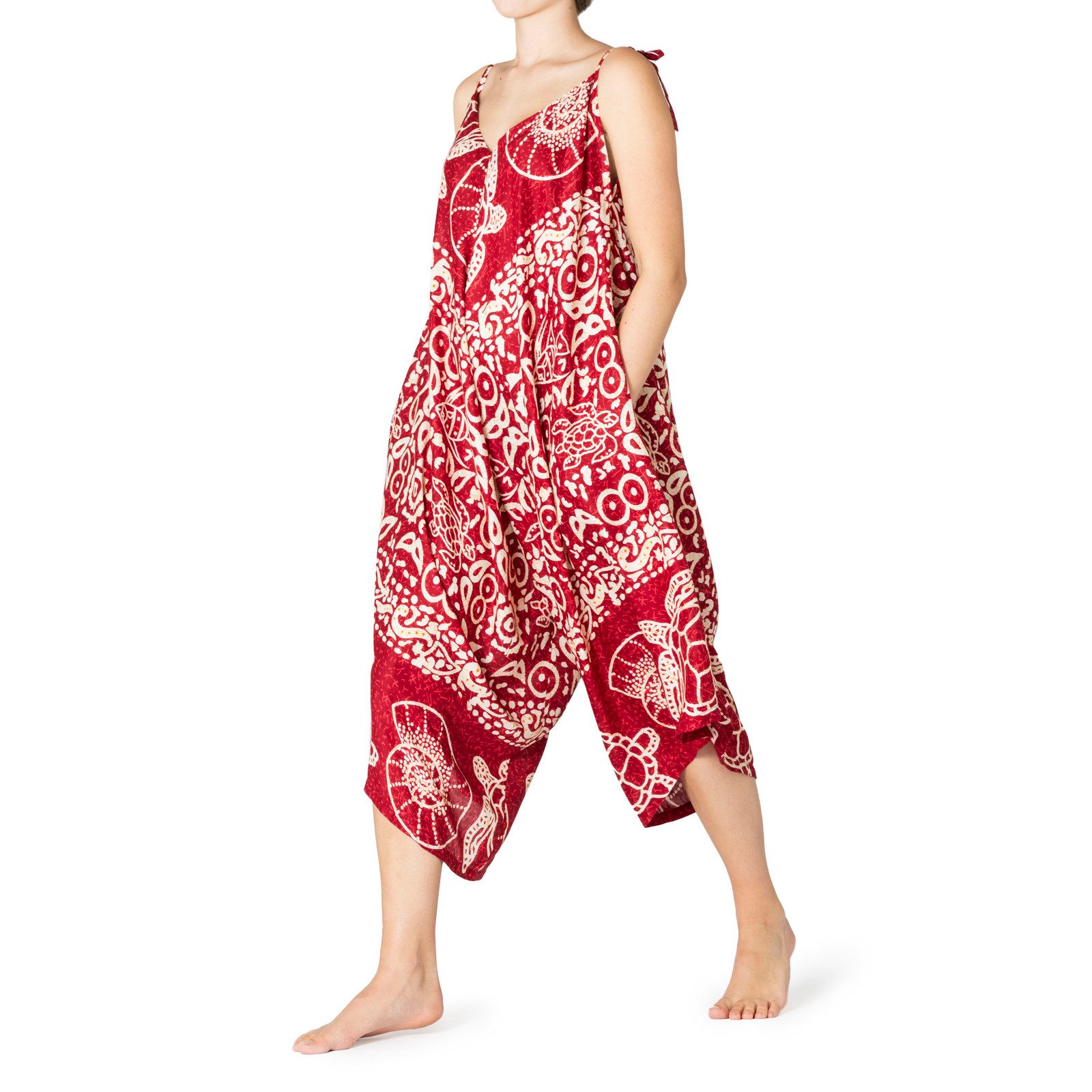 PANASIAM Tunikakleid lässiger Boho Jumpsuit aus günstig online kaufen