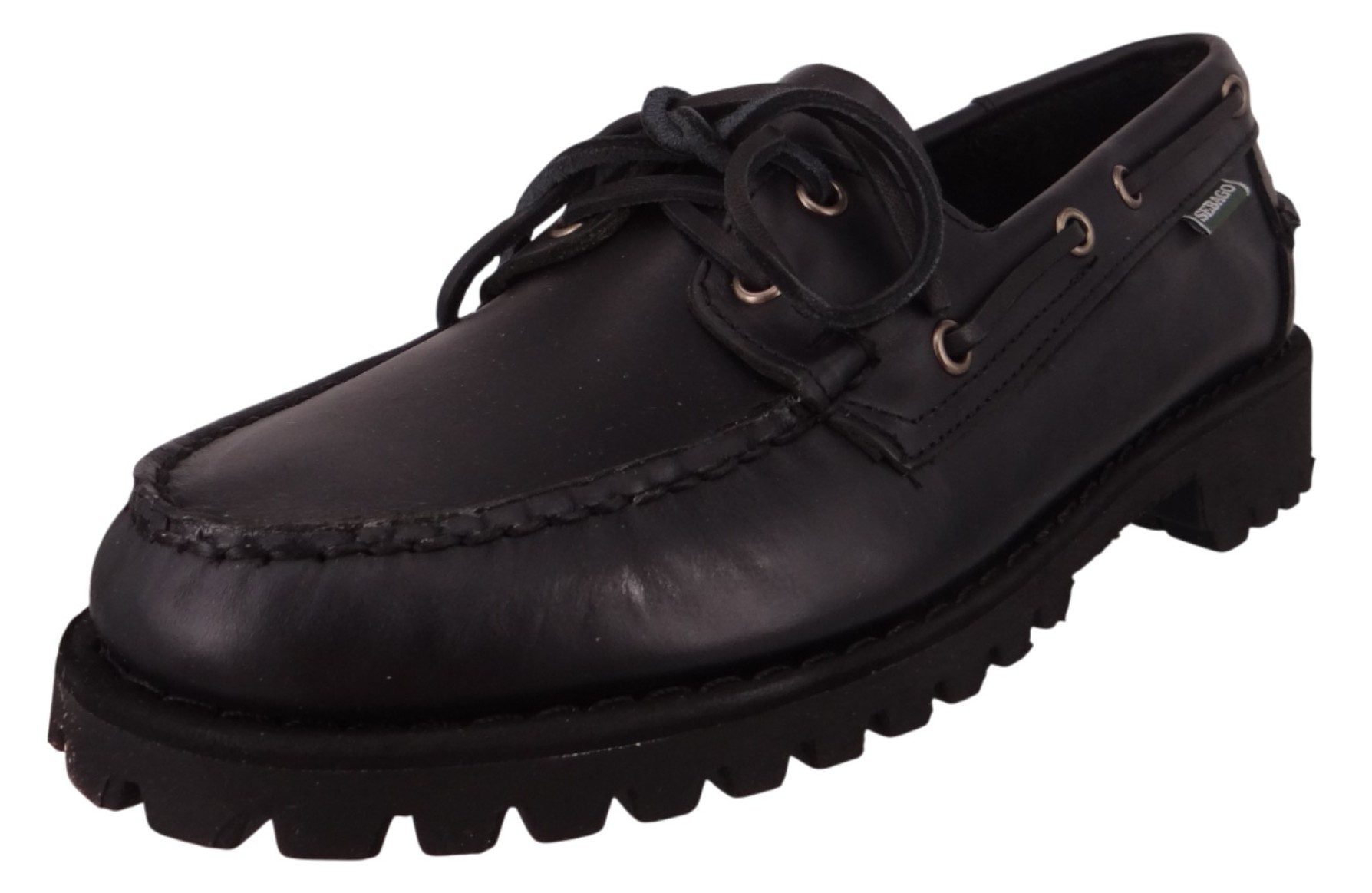 Sebago 7001HU0 924 Total Black Schnürschuh