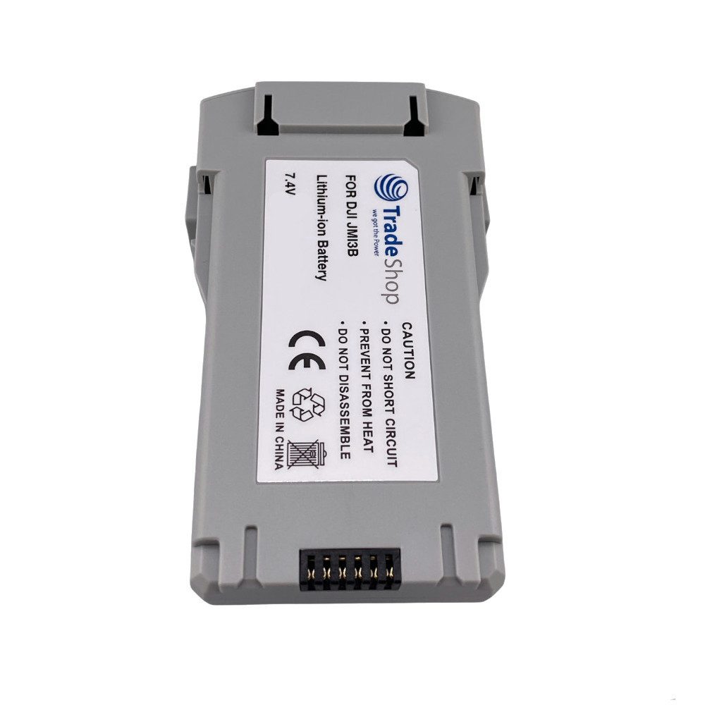 Trade-Shop 2x Akku passend für DJI Mini 3, Mini 3 Pro, Mini 4, JMI3B, BWX162 Akku Li-Ion 3850 mAh (7.4 V)