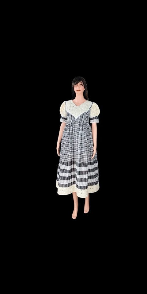 PfauGermany Sommerkleid SPRING SHADES Hakuba Pattern work