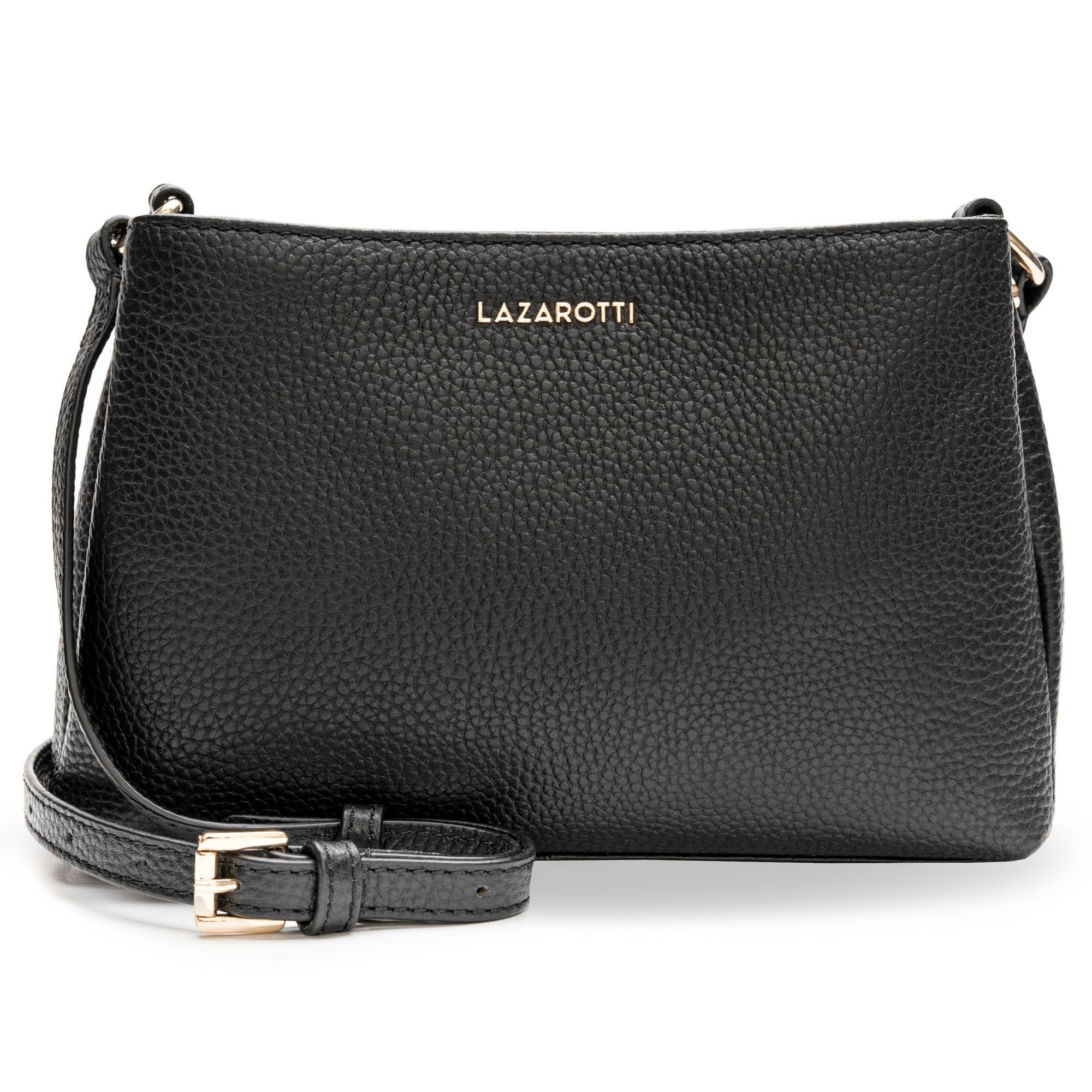 Lazarotti Umhängetasche Bologna Leather, Leder