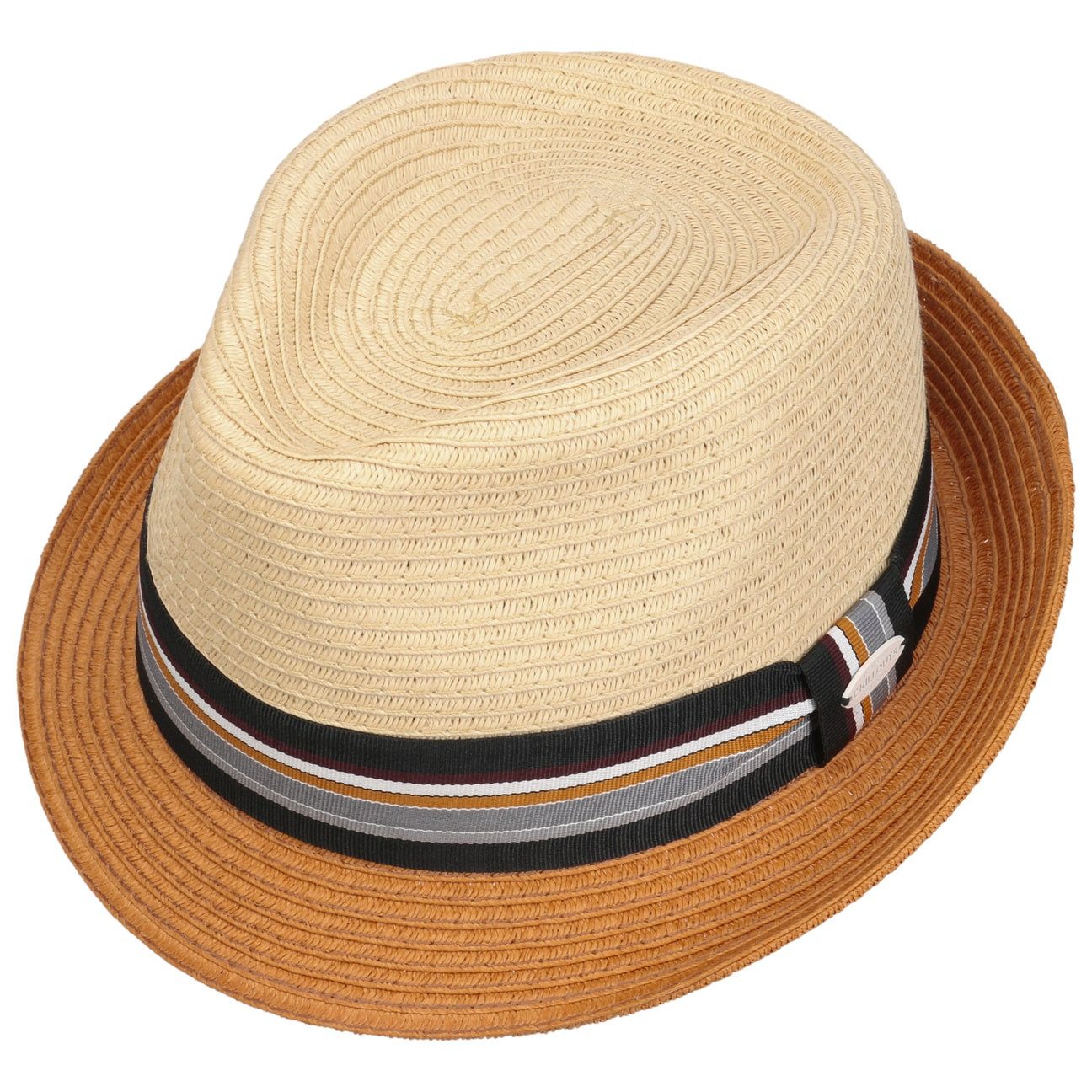 chillouts Trilby (1-St) Strohtrilby mit Ripsband