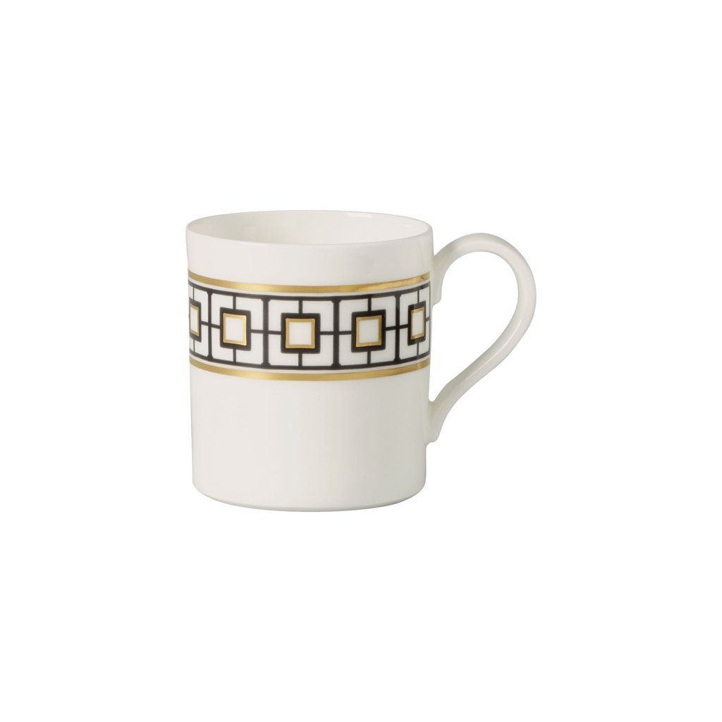 Villeroy & Boch Signature Tasse MetroChic Kaffee-Obertasse, 1-tlg., Porzellan, Premium Bone Porcelain, spülmaschinenfest, Made in Germany