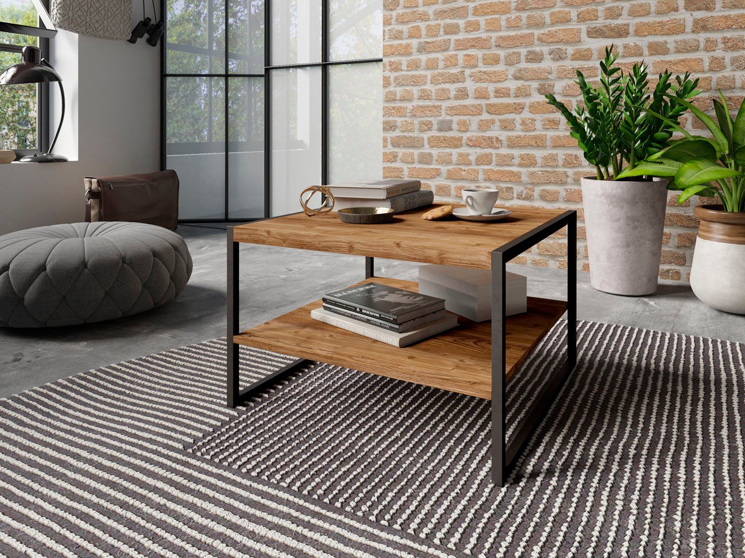 Couchtisch TARABO von TRENDMANUFAKTUR - Einrichtungsvorschlag