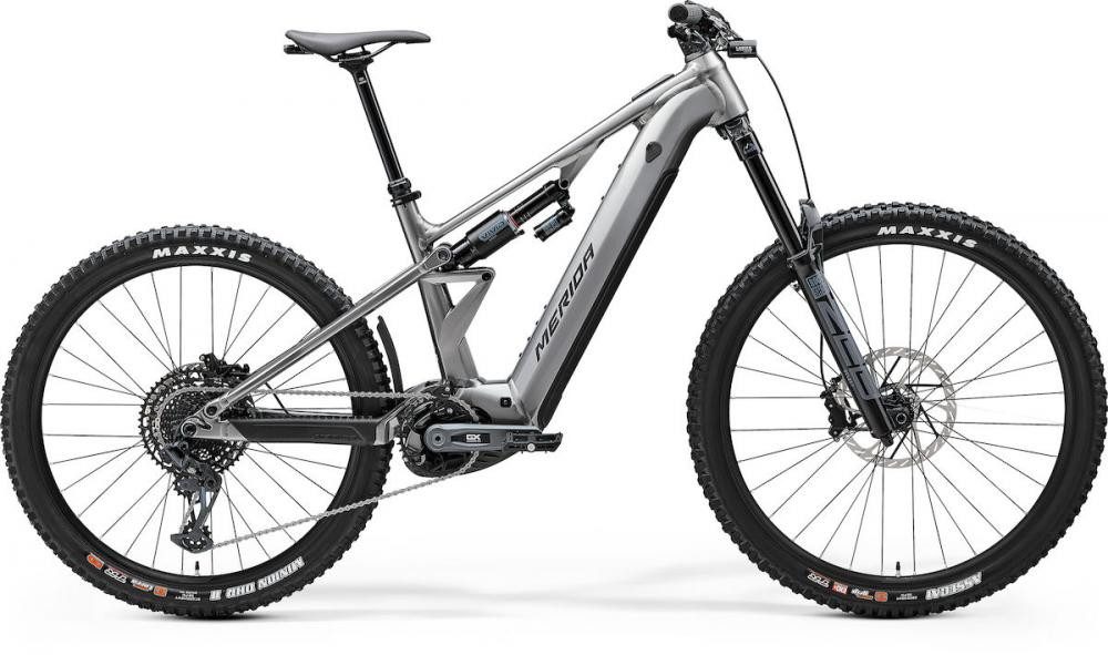Merida S-Pedelec Merida eONE-EIGHTY 700 I1 glossy gunmetal M Grau - kraftvolles E-MTB f