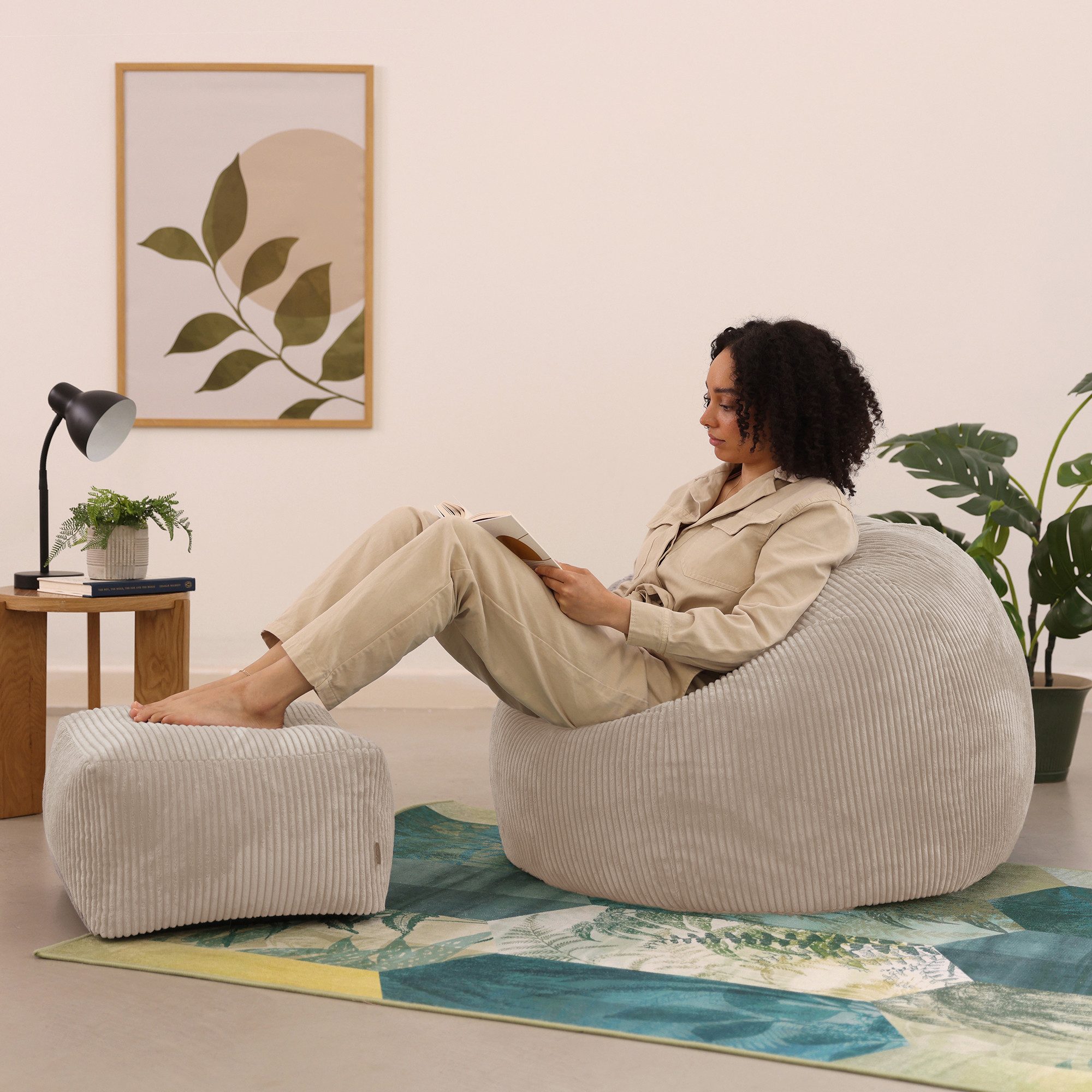 icon Sitzsack Klassischer Sitzsack aus Cord günstig online kaufen