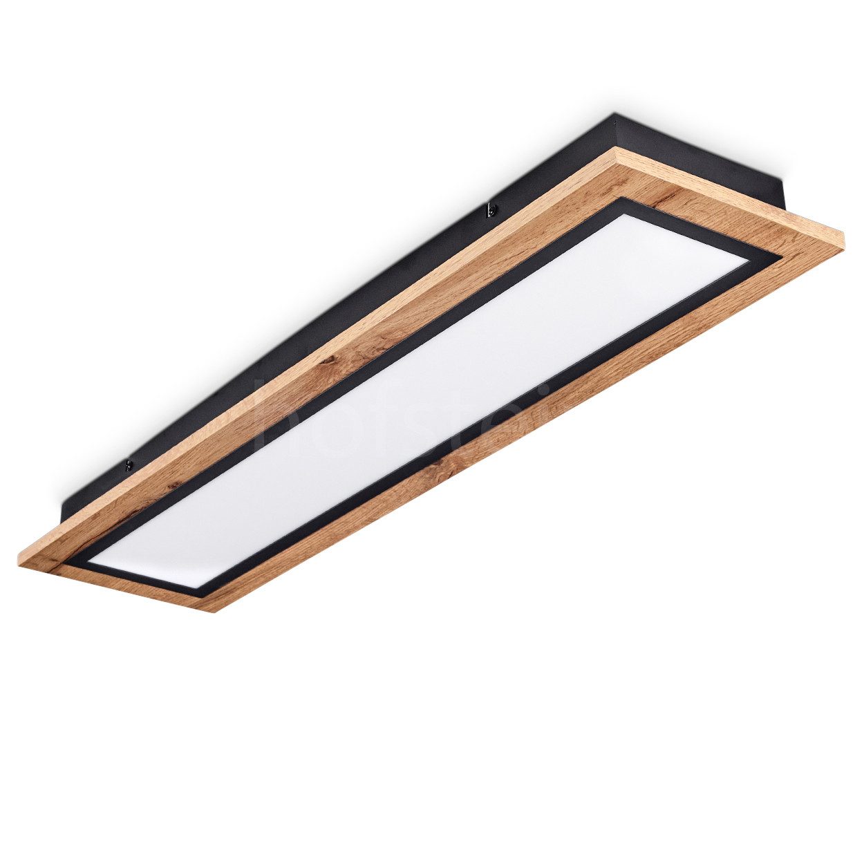hofstein Deckenleuchte Deckenlampe aus Metall/MDF/Kunststoff in günstig online kaufen