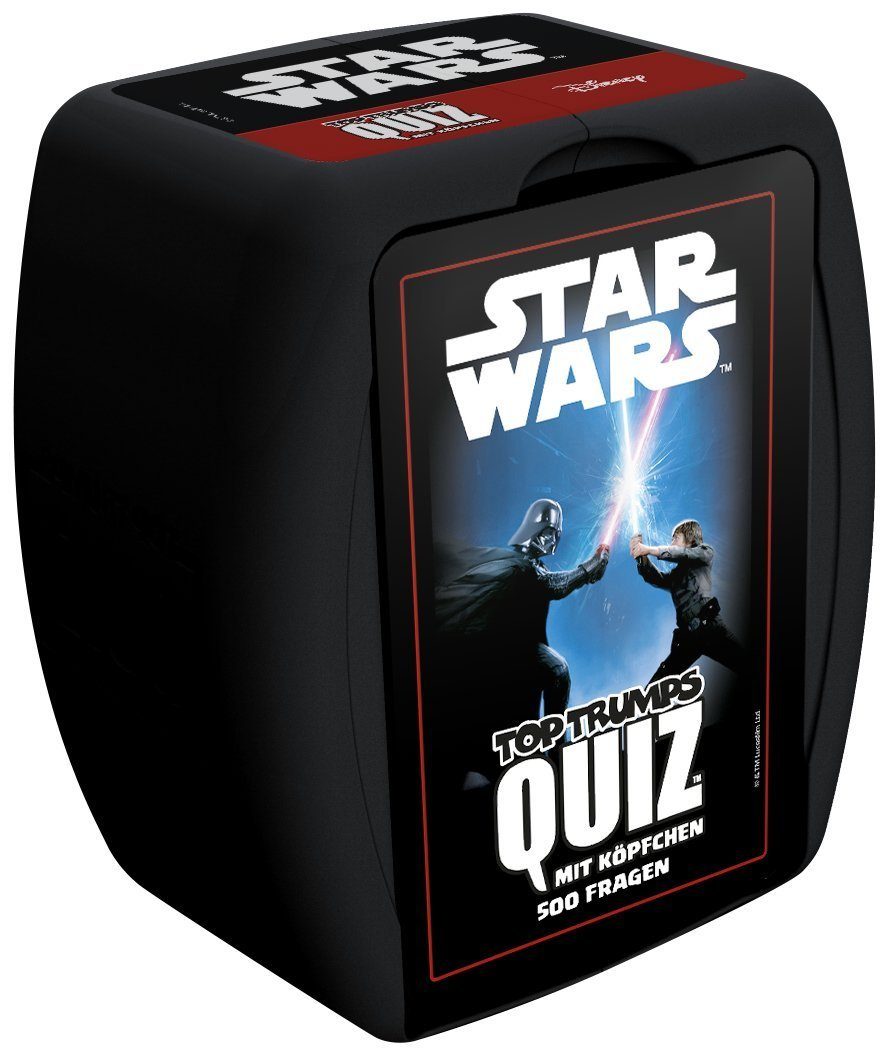 Winning Moves Spiel, Kartenspiel Top Trumps Quiz Star Wars