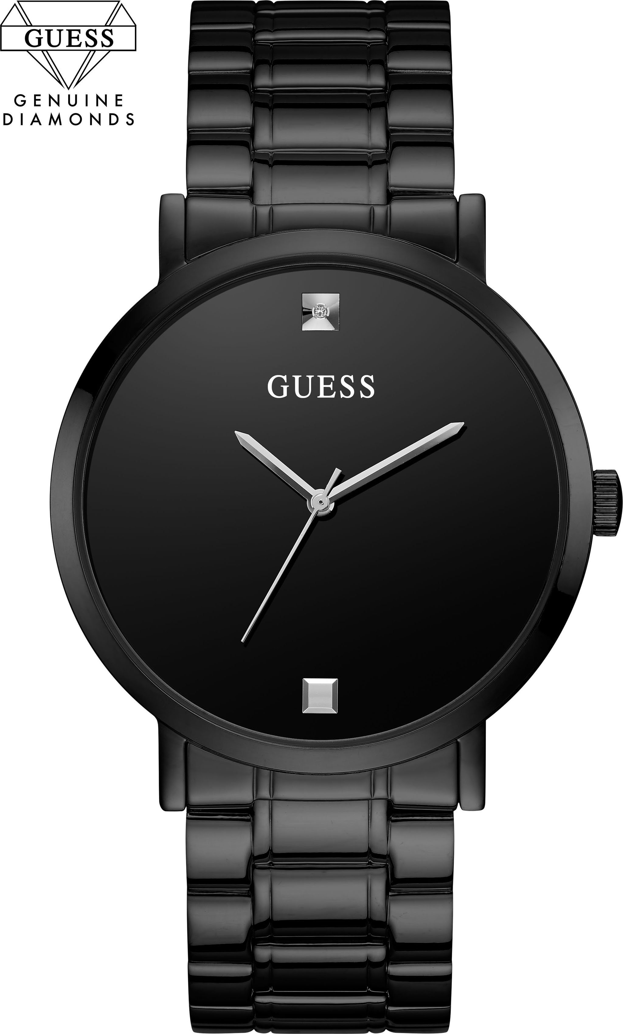 Guess Quarzuhr GENUINE DIAMOND, W1315G3 | Quarzuhren