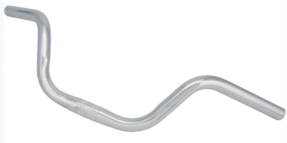 Ergotec Fahrradlenker Ergotec Klapprad-Lenker Ø 25,4 mm 560 mm Höhe 135 mm silber