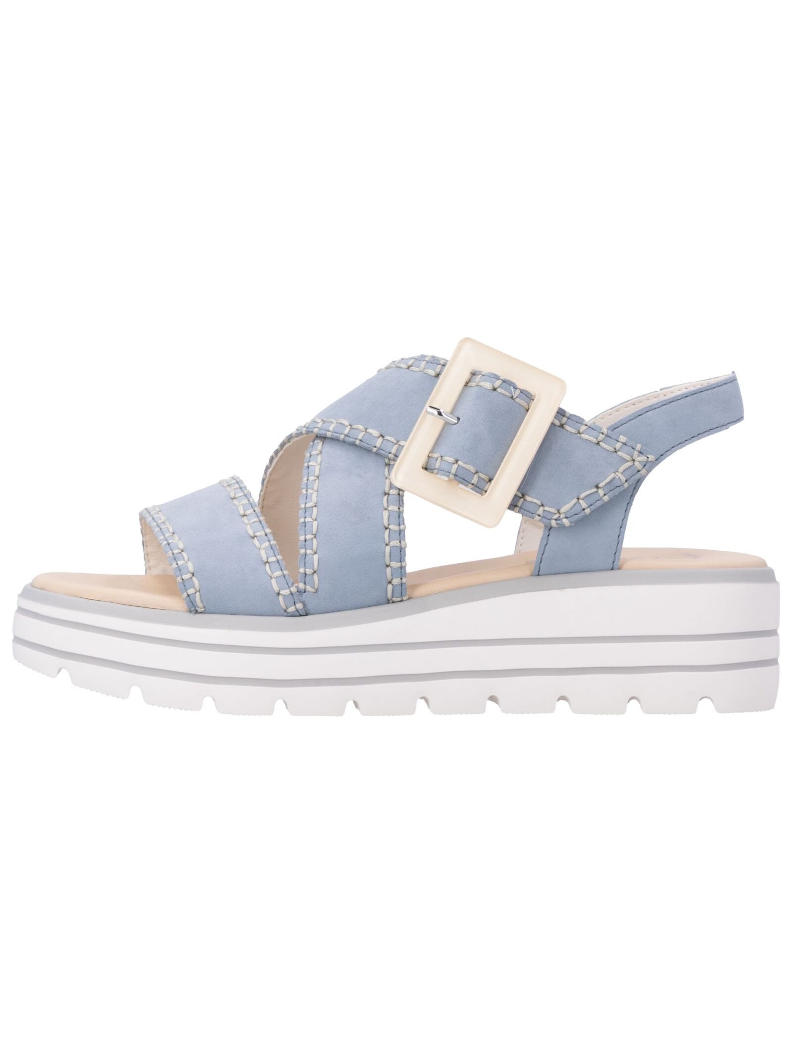 Remonte Remonte Sandalen Leder Keilsandalette