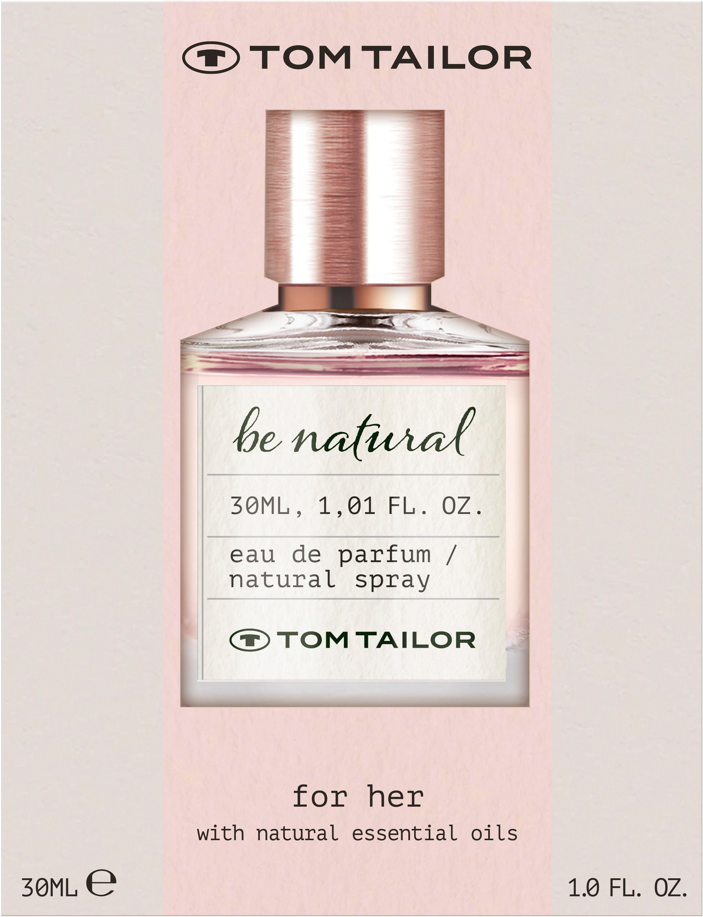 Damen Parfums TOM TAILOR Eau de Parfum be natural woman