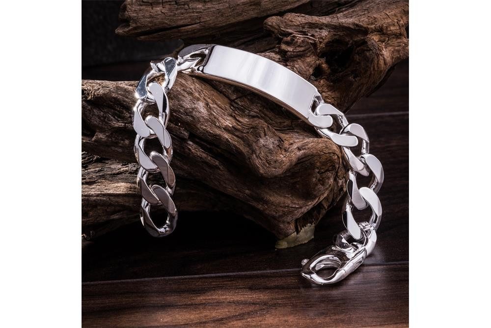 Silberkettenstore Silberarmband Gravurarmband 15mm - 925 günstig online kaufen