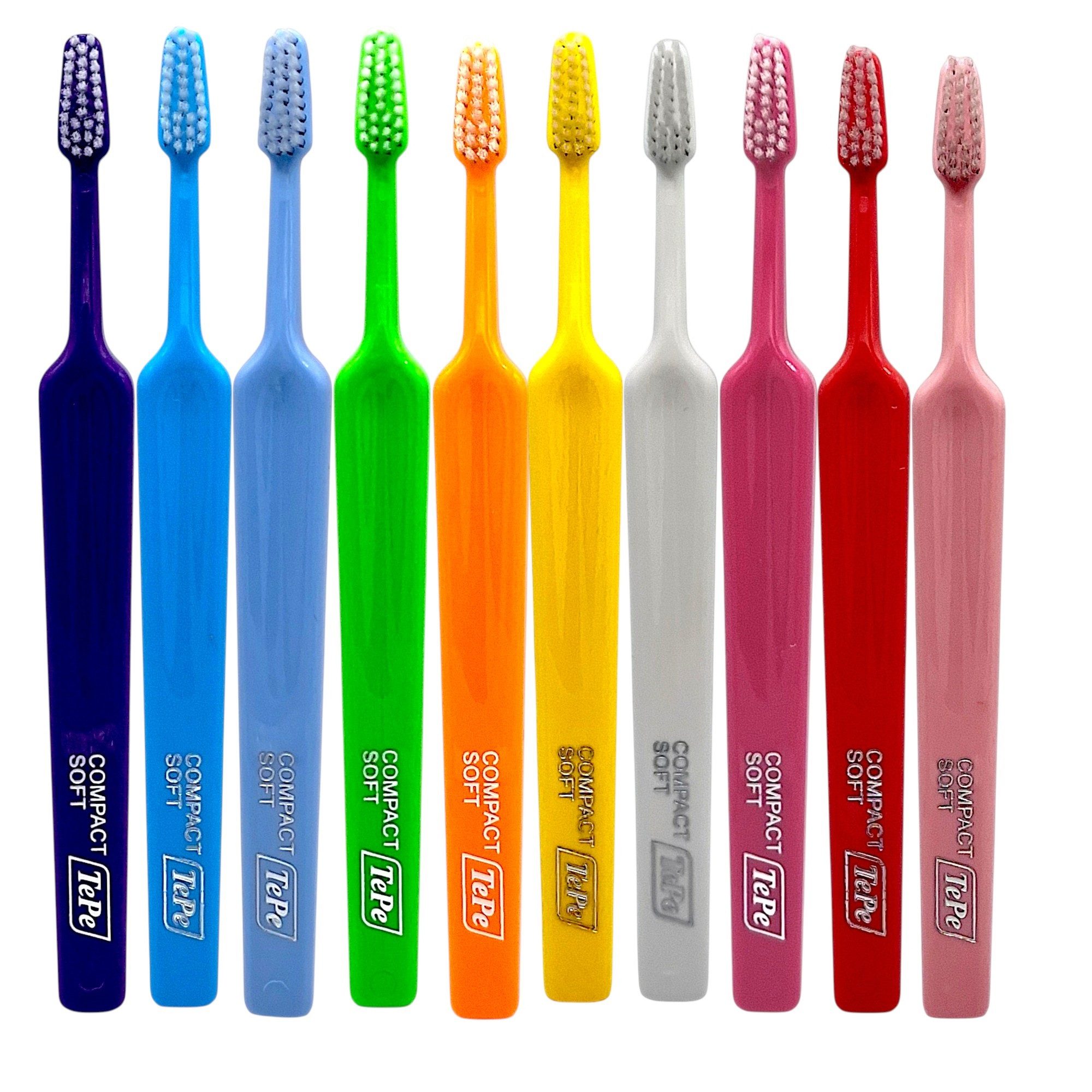 TePe Zahnbürste 10x TePe Select compact Zahnbürste Soft - kleinere Zahnbürste #1