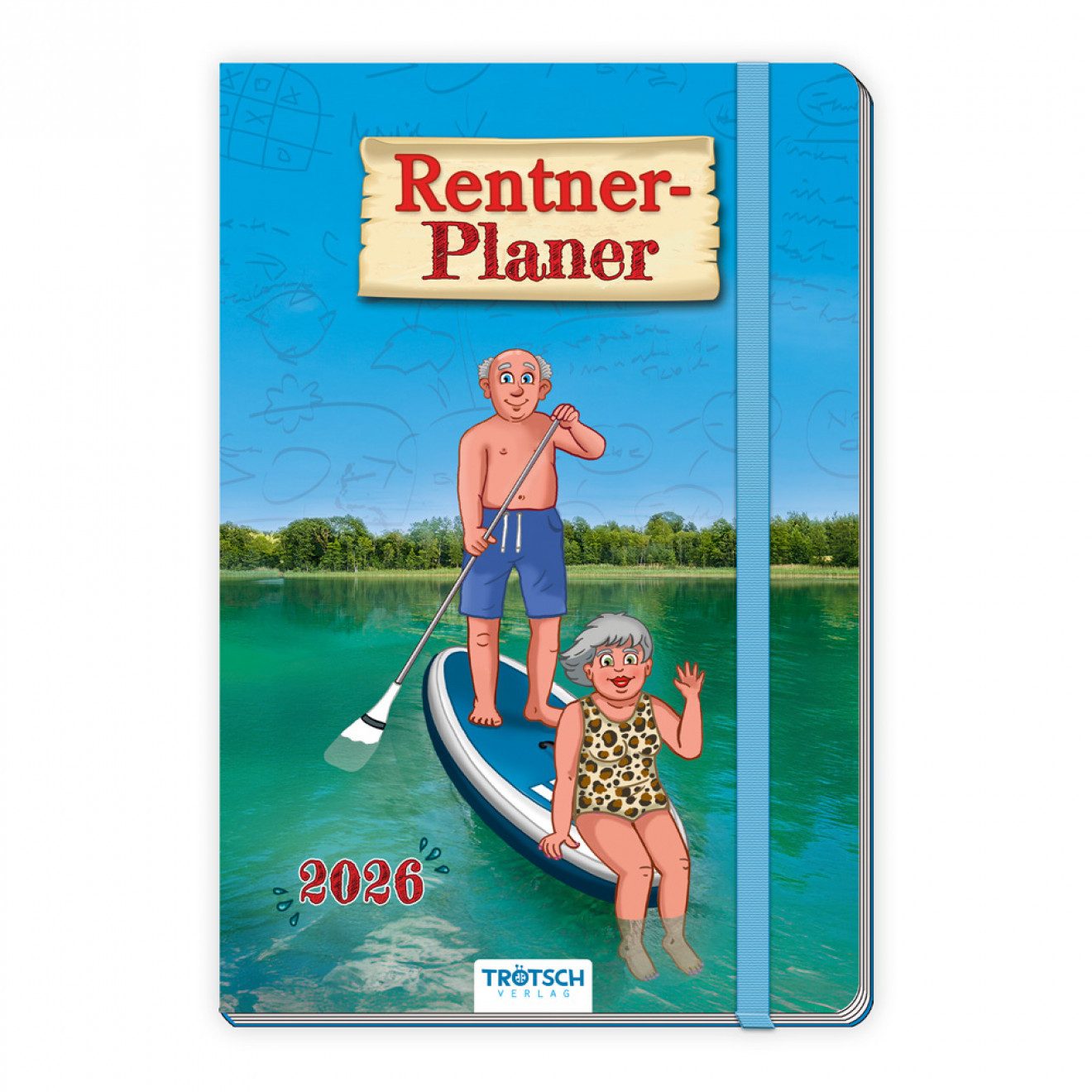 Trötsch Verlag Buchkalender Trötsch Buchkalender Rentnerplaner 2026, Taschenkalender