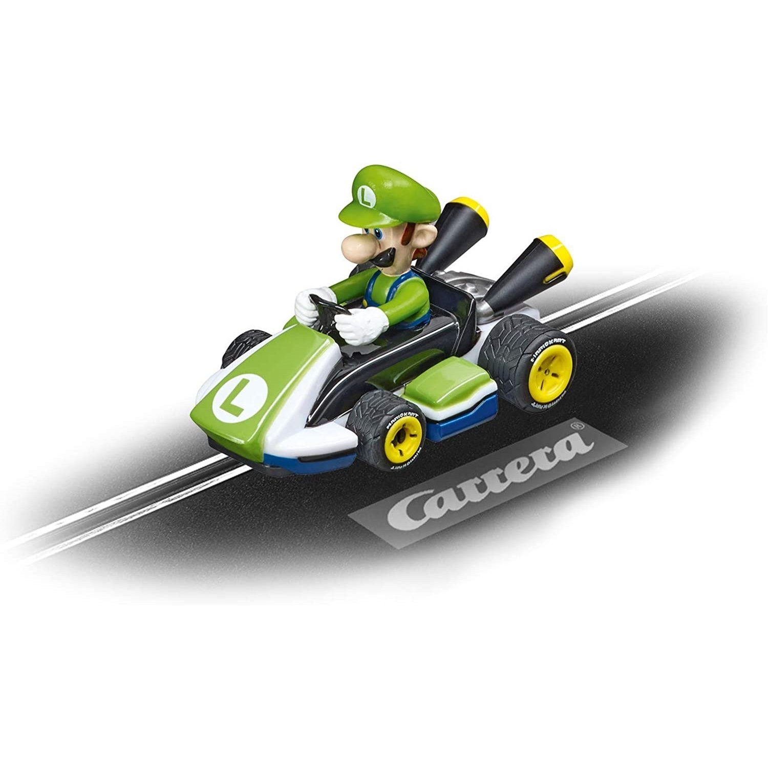 Carrera® Rennbahn-Auto 20065020 First Nintendo Mario Kart Luigi– Rennauto –