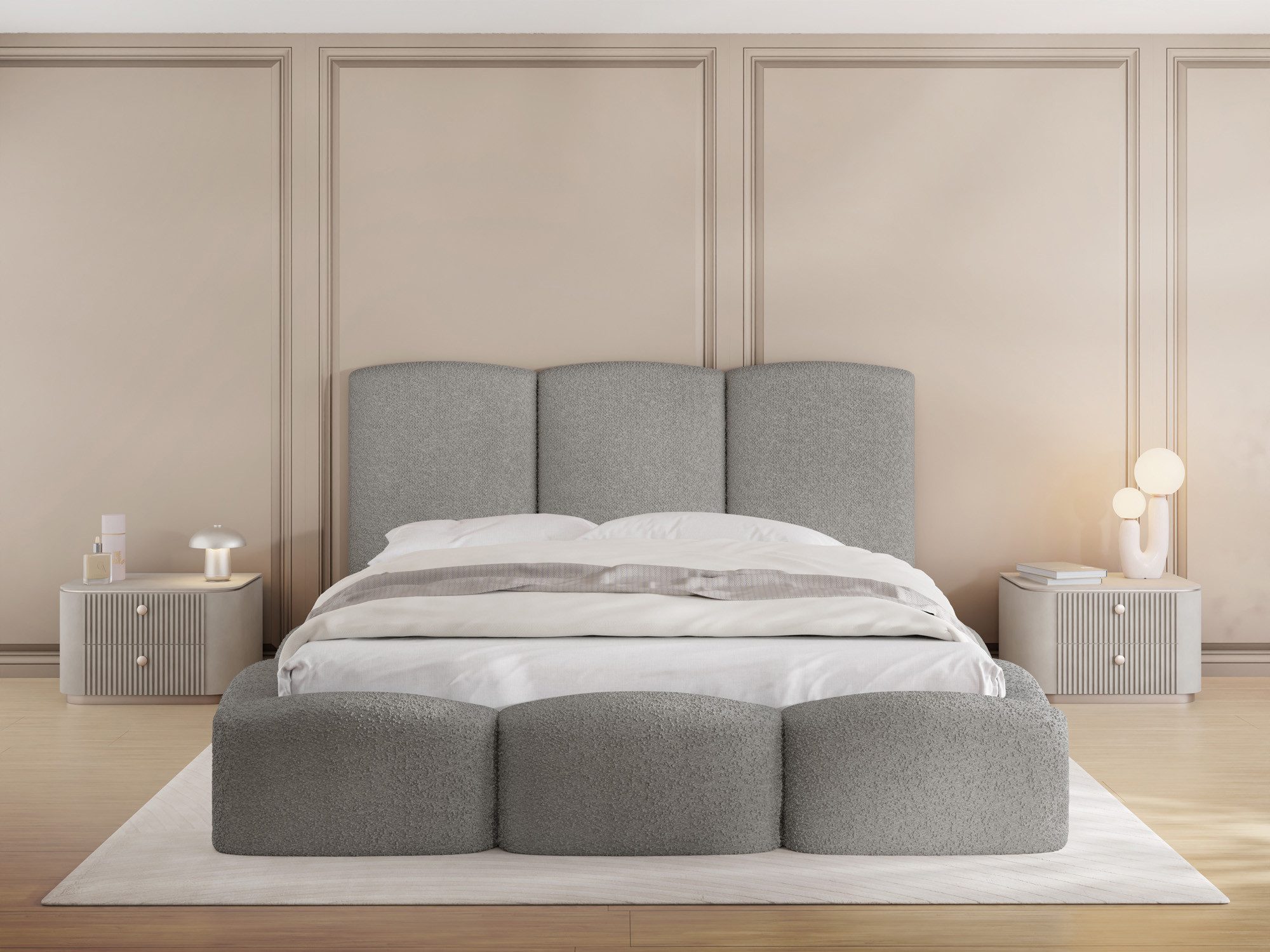 WFL GROUP Polsterbett Harmony (Modernes Polsterbett günstig online kaufen