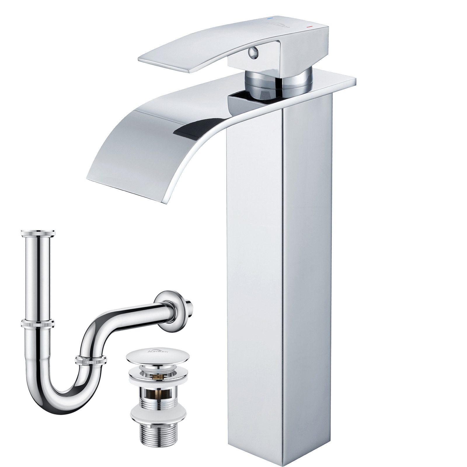 Auralum Max Waschtischarmatur Wasserfall Bad Wasserhahn günstig online kaufen