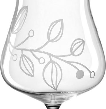 LEONARDO Rotweinglas BOCCIO, Kristallglas, 770 ml, 6-teilig