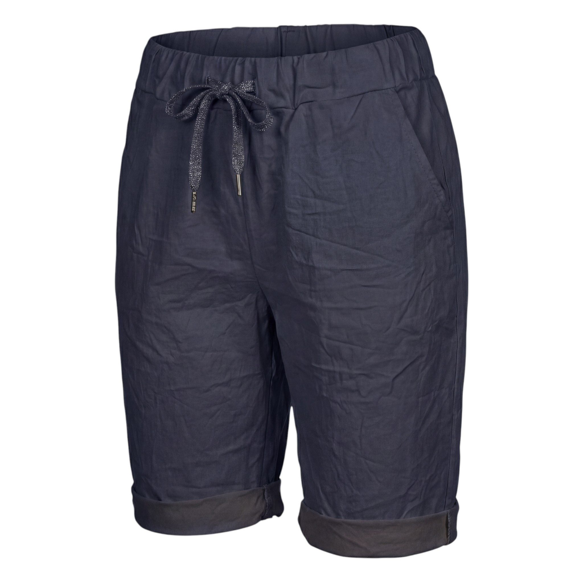 Chinoshorts Damenhose Kurze Damen Sommerhose Chino Shorts Schlupf Bermuda
