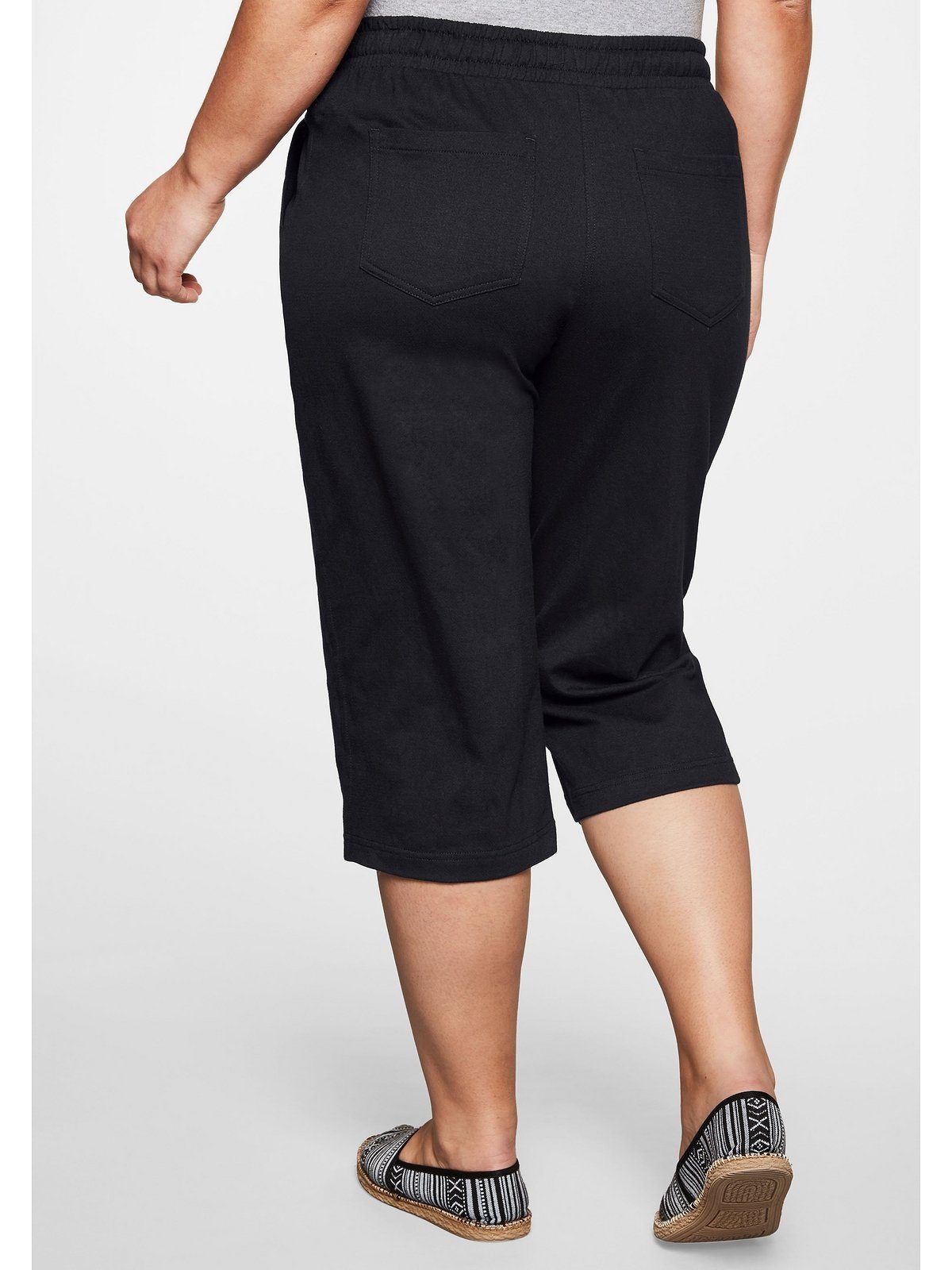 Sheego Caprihose Große Größen mit Schlupfbund günstig online kaufen