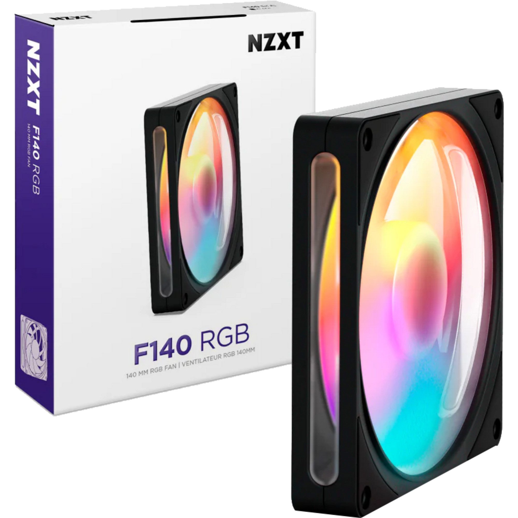 NZXT Gehäuselüfter NZXT F140 RGB, Gehäuselüfter