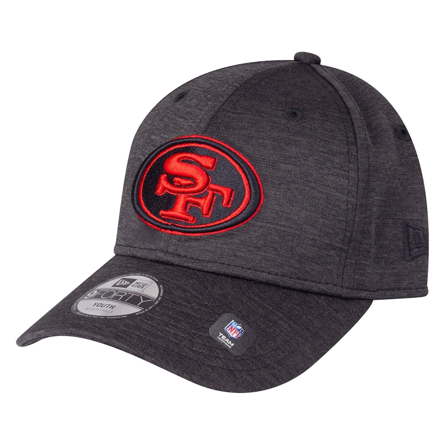 9Forty Tech San Cap 49ers New Francisco Baseball Era NFL Jugendliche Shadow Teams