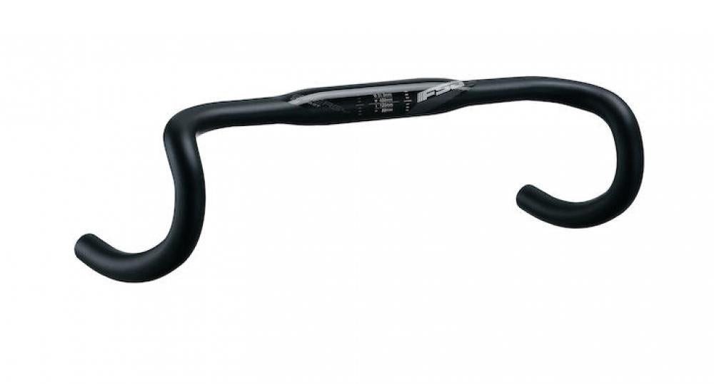 FSA Fahrradlenker FSA Energy Super Compact Lenker 31,8 x 400 mm Schwarz - 280 g Aluminiu