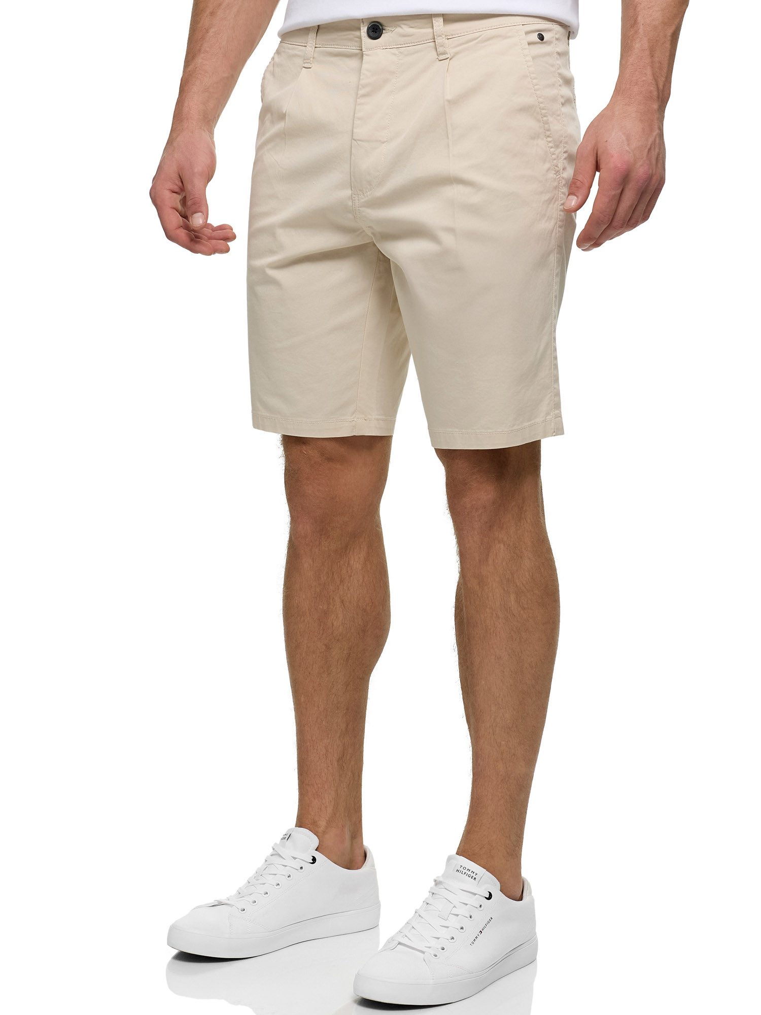 Indicode Chinoshorts INSpring Pleat Shorts