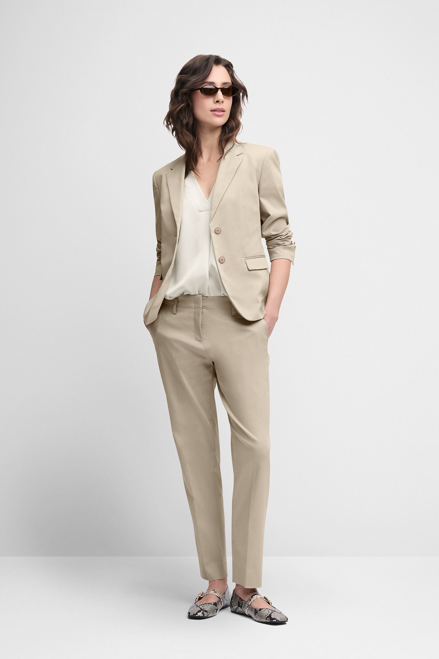 Cinque Jackenblazer CILARNI Reverskragen, Slim-Fit, Pattentaschen