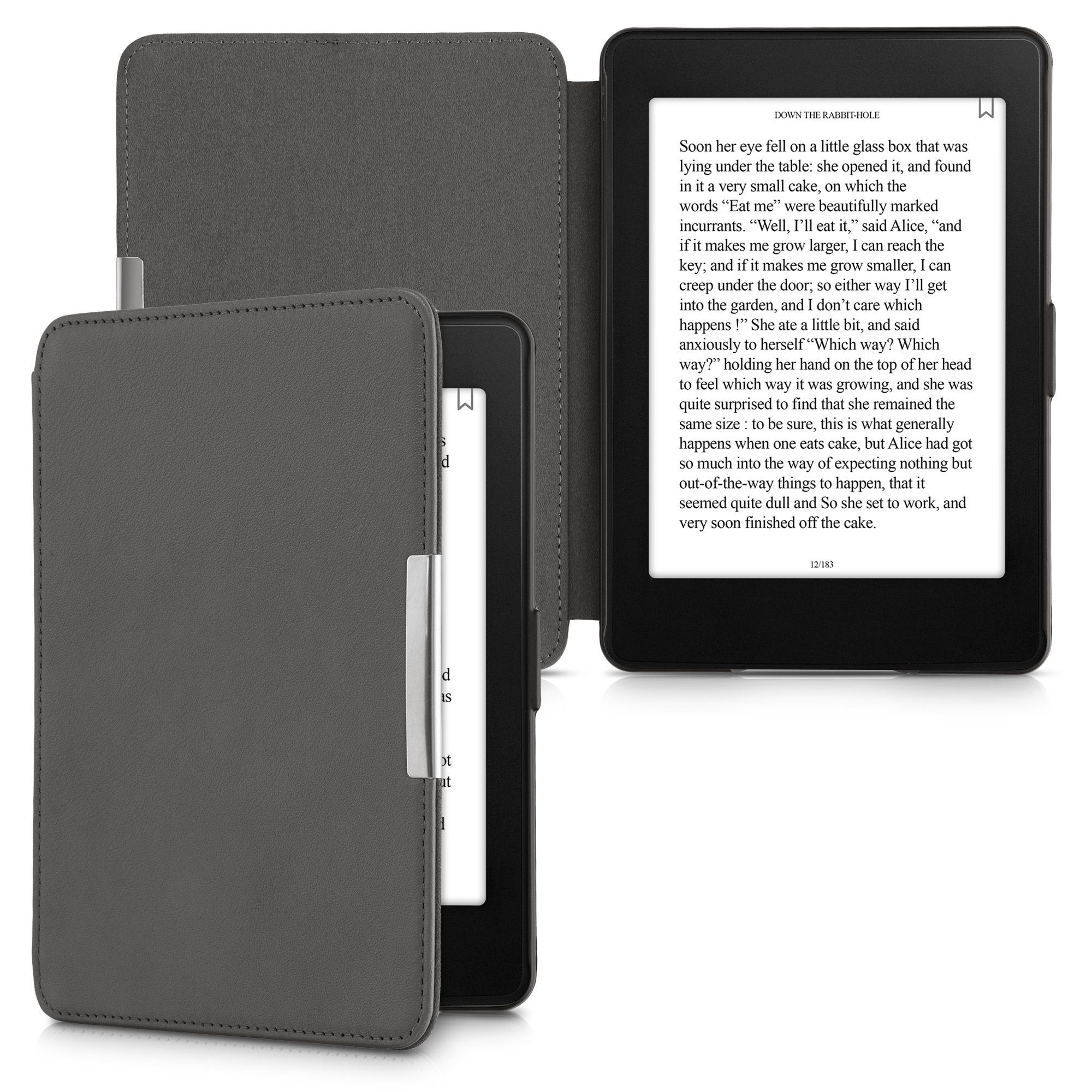 Griffin TurnFolio Schutzhülle Für E-Reader 7-8 Zoll – Schwarz, Mit Standfunktion & Drehbarem Rahmen