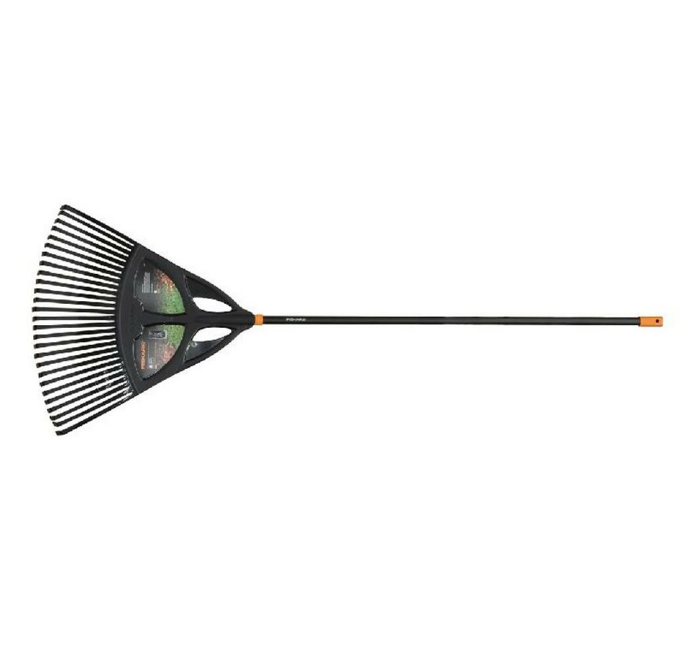 Thumbnail - Fiskars Rechen Solid Laubbesen XL (schwarz/orange, 65cm)
