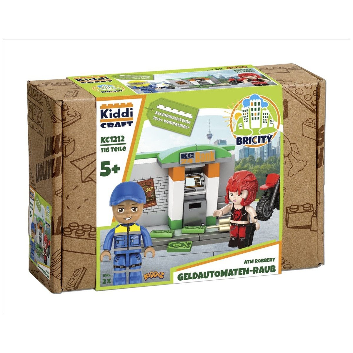Wisam Kiddicraft KC1212 Geldautomaten-Raub Spielbausteine