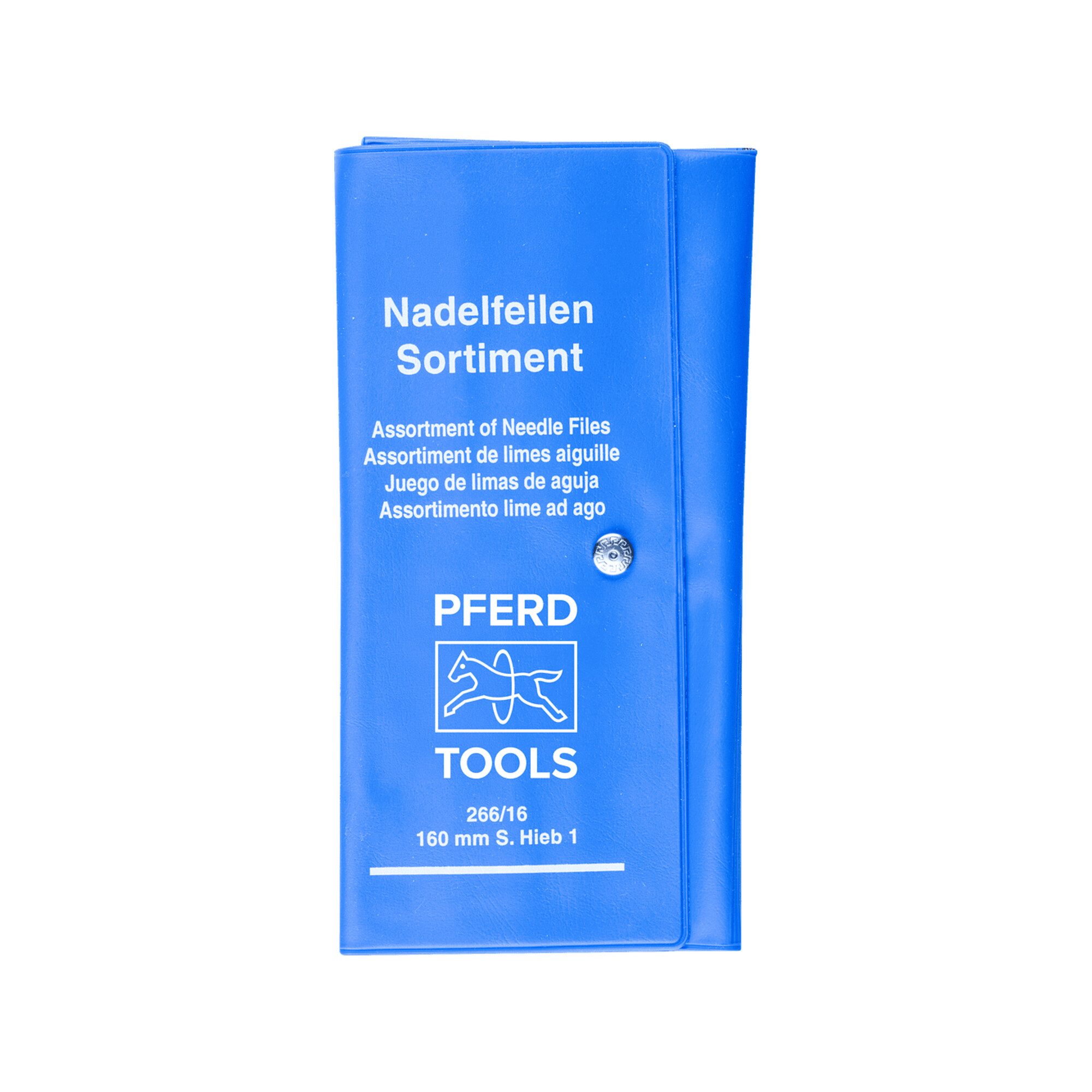Pferd Werkstattfeile PFERD Feilen 266/16 P 160 H2 Set für Werkstatt