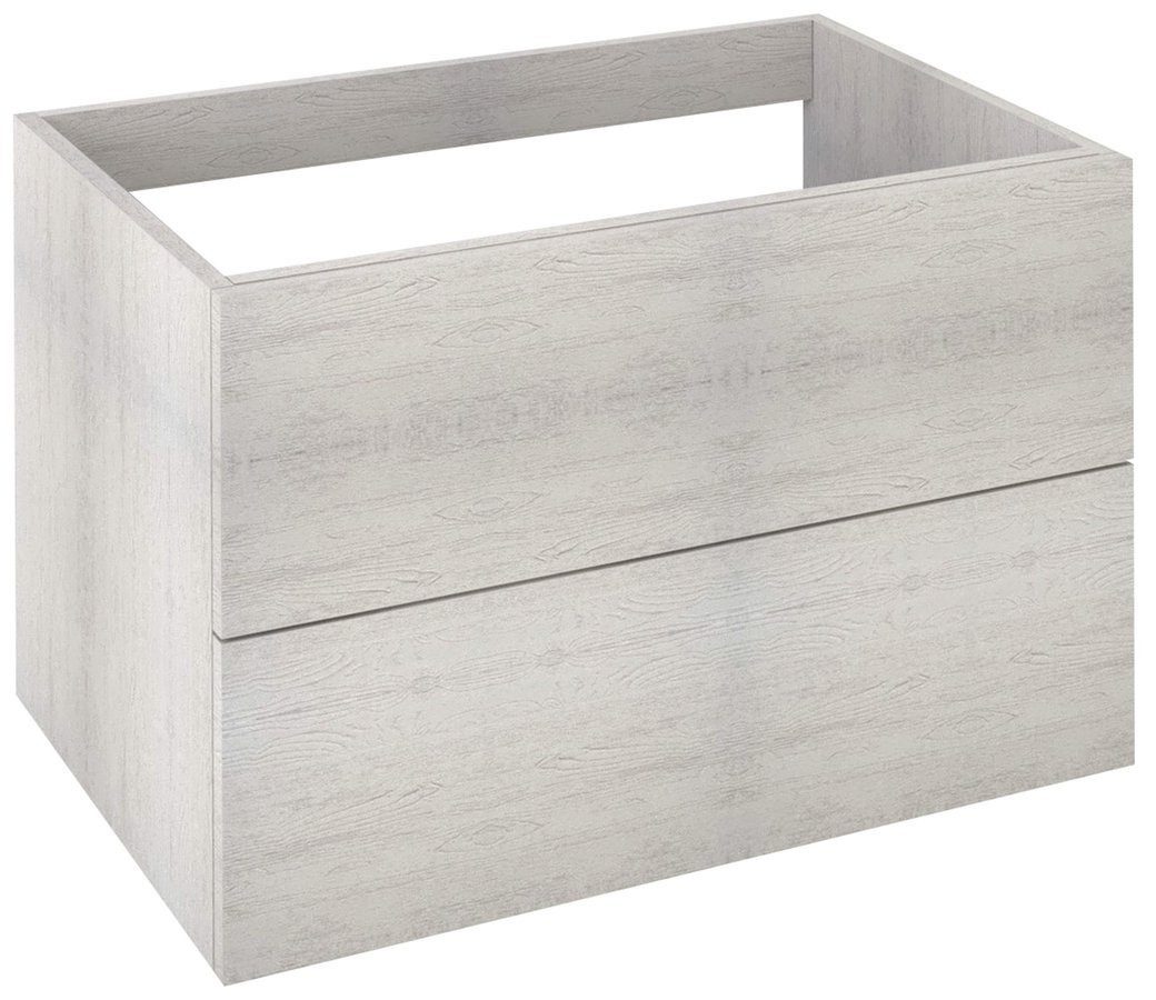 Sapho Waschbeckenunterschrank TREOS Unterschrank 75x53x50,5cm, Eiche Polar Sapho-TS070-1010