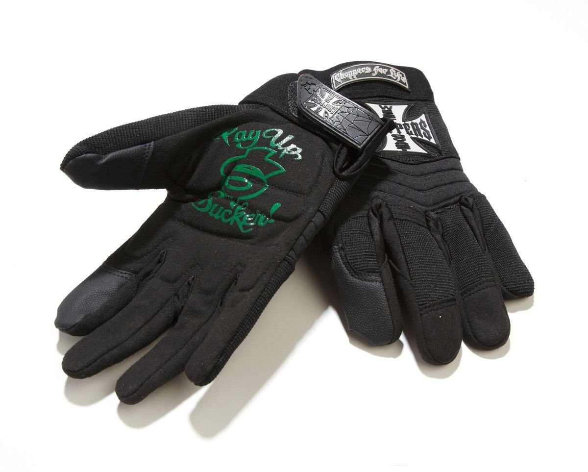 West Coast Choppers Motorradhandschuhe WCC Size XXL
