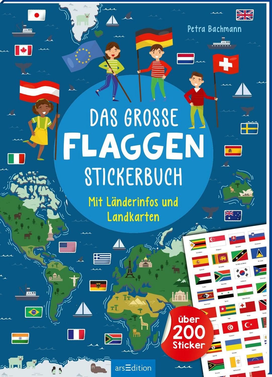 Das große Flaggen-Stickerbuch / Petra Bachmann
