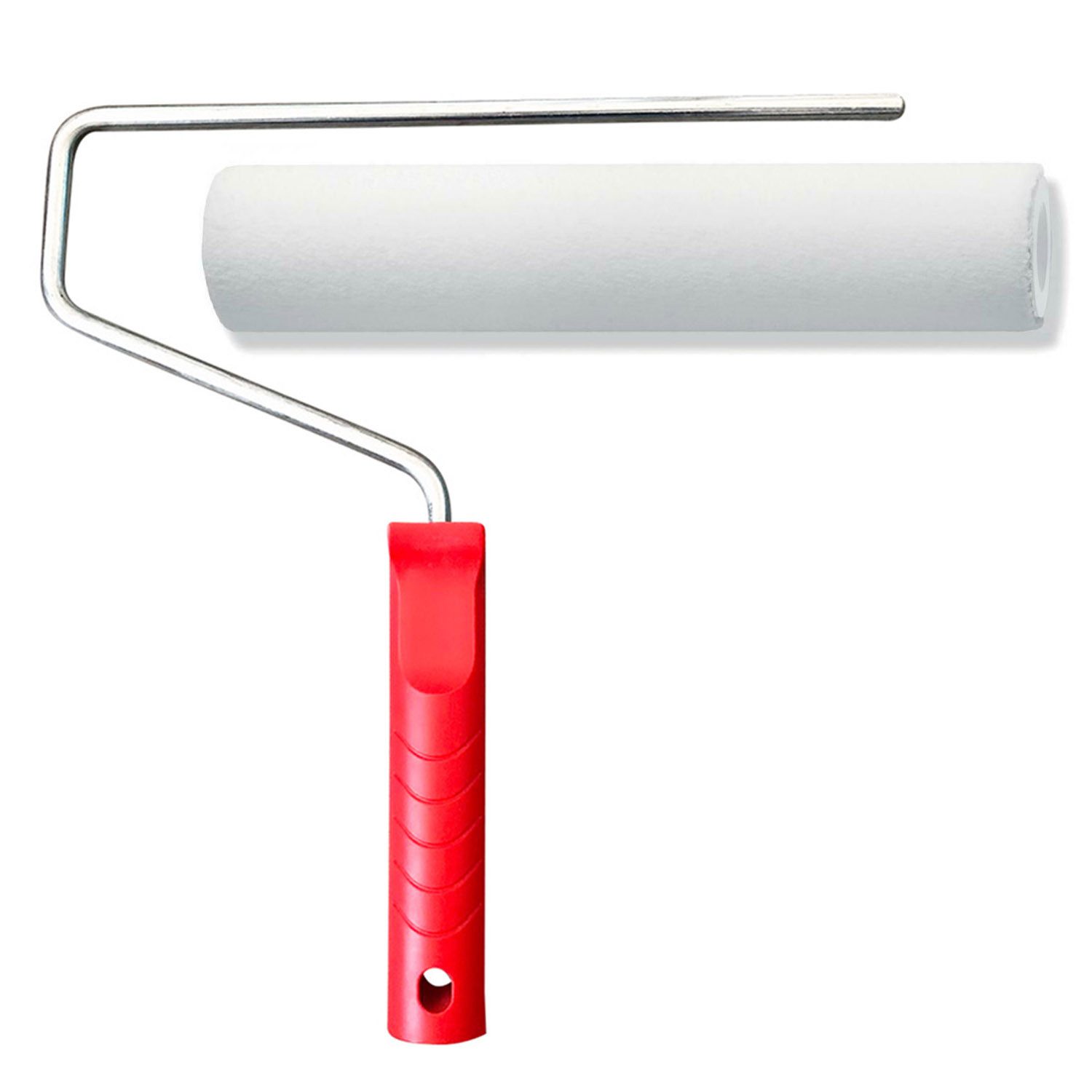 BEKATEQ Малярный валик BE-79W (Set, 1-St., Малярный валик + Bügel), Beschichtungswalze Malerrolle 25cm kurzflor für Bodenbeschichtung