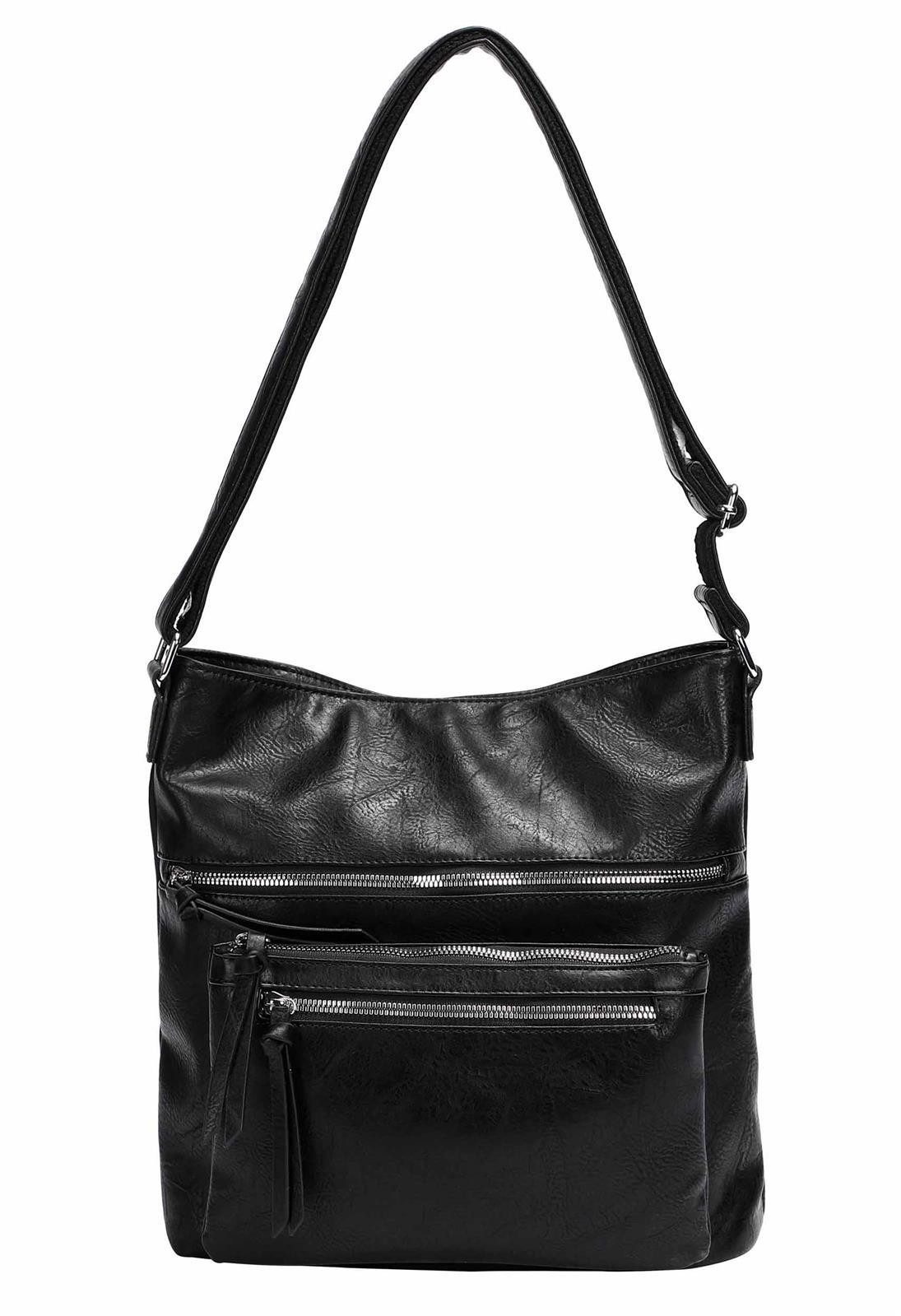 Schultertasche Damen Tasche Umhängetasche Shopper CrossOver Handtasche Henkeltasche