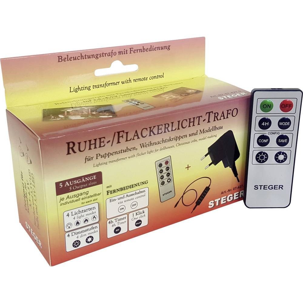 Krippen-Zubehör Trafo mit Fernbedienung C 60977
