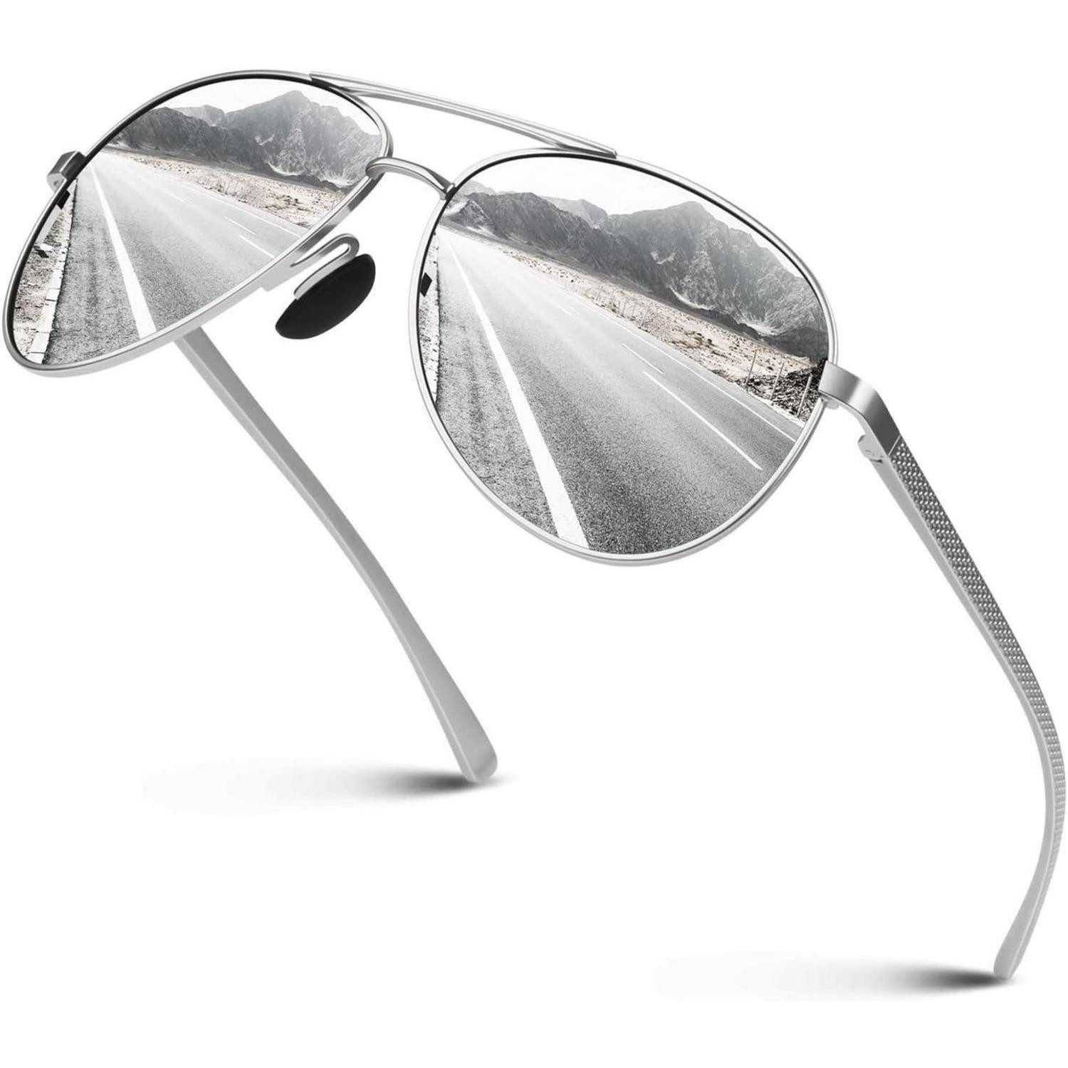 LuxusKollektion Pilotenbrille Polarisierte Pilotenbrille Herren Al-Mg Rahme günstig online kaufen